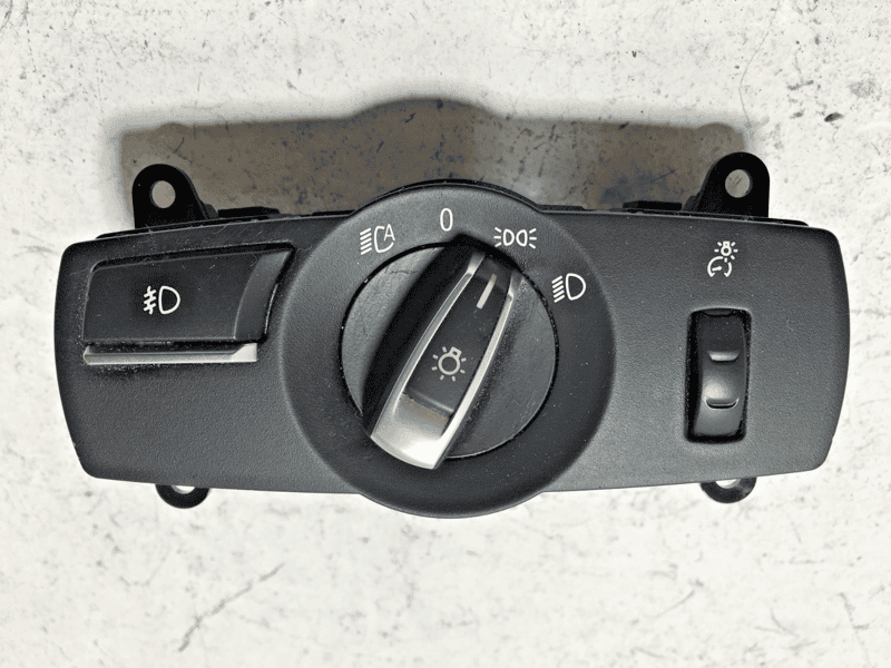 2011-2016 BMW 535i 550I HEADLIGHT & FOG LAMP CONTROL SWITCH OEM
