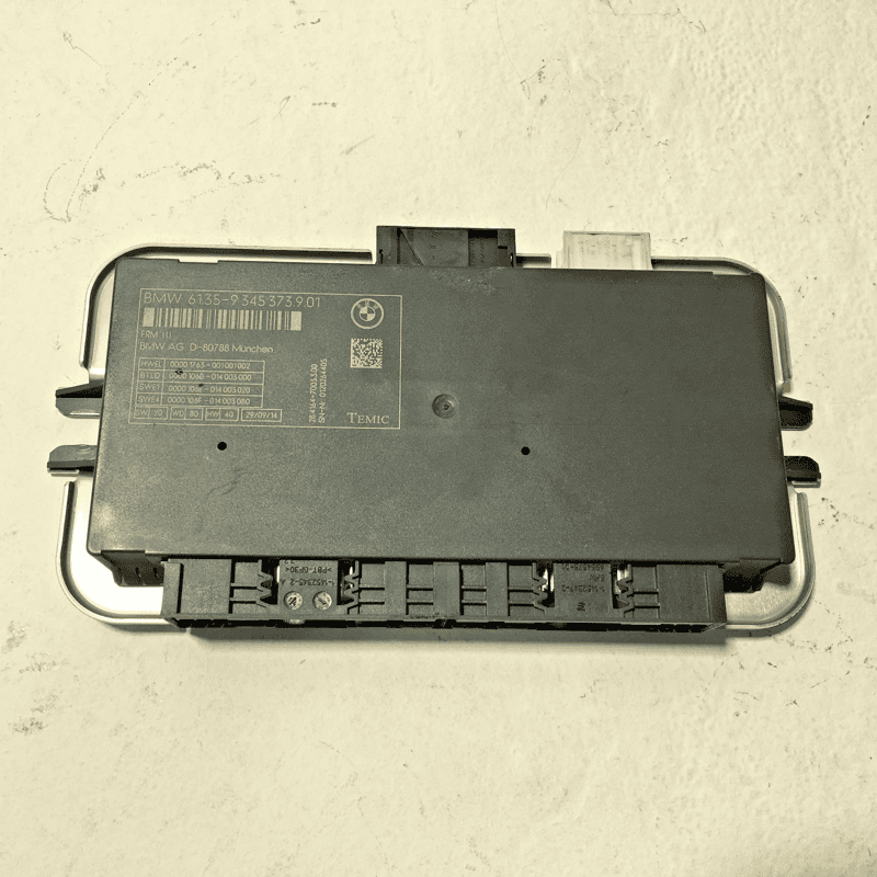2011-2016 BMW 550 5 SERIES FOOTWELL LIGHT CONTROL MODULE TEMIC FRM OEM