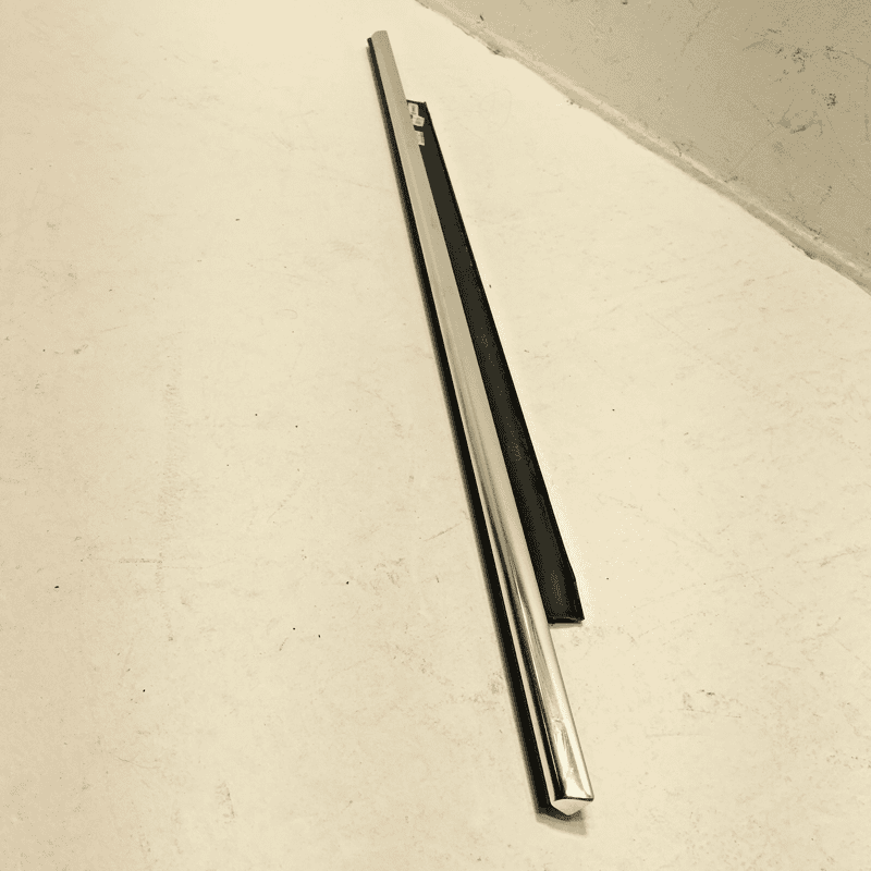 2014-2018 AUDI S6  REAR LEFT DRIVER SIDE DOOR WINDOW BELT MOLDING OEM