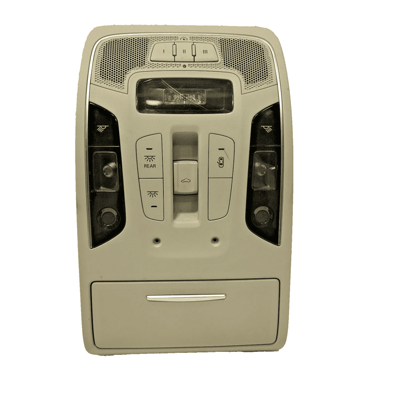 13-2018 AUDI S6 A6 OVERHEAD CONSOLE DOME MAP LIGHT LAMP SUNROOF SWITCH SILVE OEM