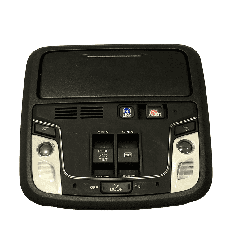 2020-2022 Honda Pilot Front Roof Overhead Console Black  *NH900L* Dome Lamp OEM