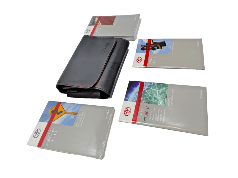 TOYOTA CAMRY 2018 OVEHICLE OWNERS MANUAL OPERATOR BOOK / CASE BOOKLET OEM