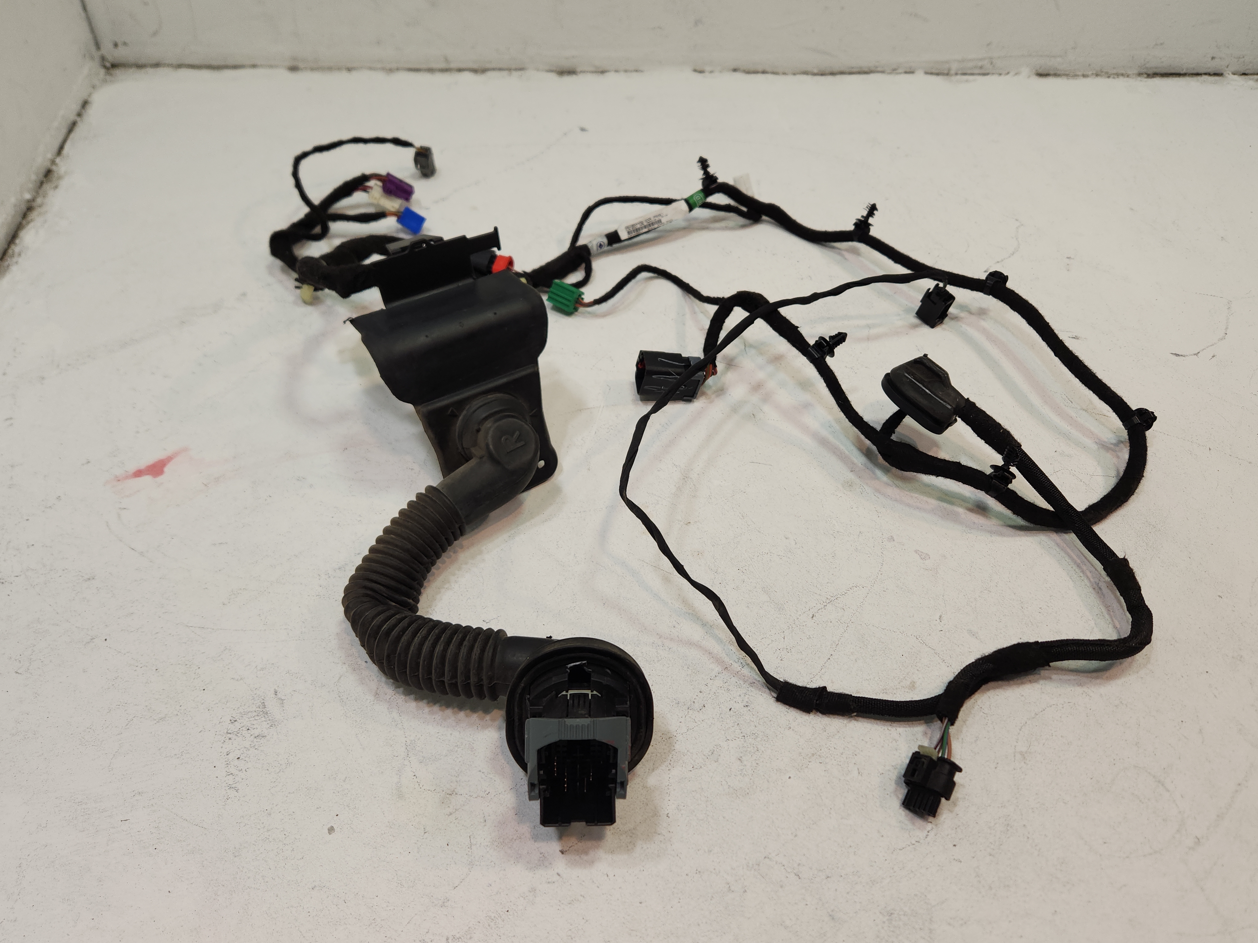 2019 JEEP CHEROKEE FRONT RIGHT PASSENGER  DOOR WIRE WIRING HARNESS OEM