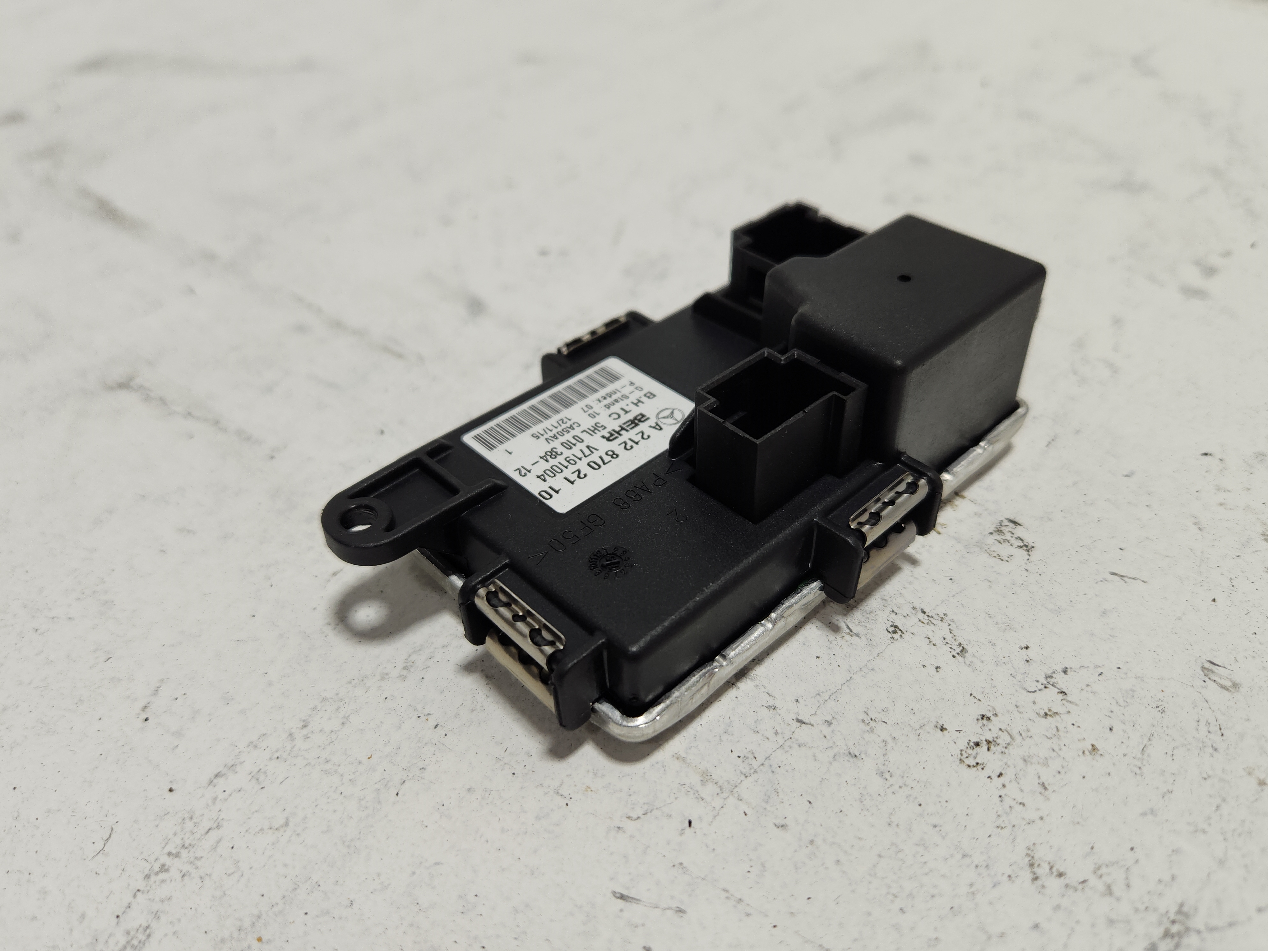 2010-2016 Mercedes W212 E350 HVAC AC Heater Blower Motor Resistor Module OEM