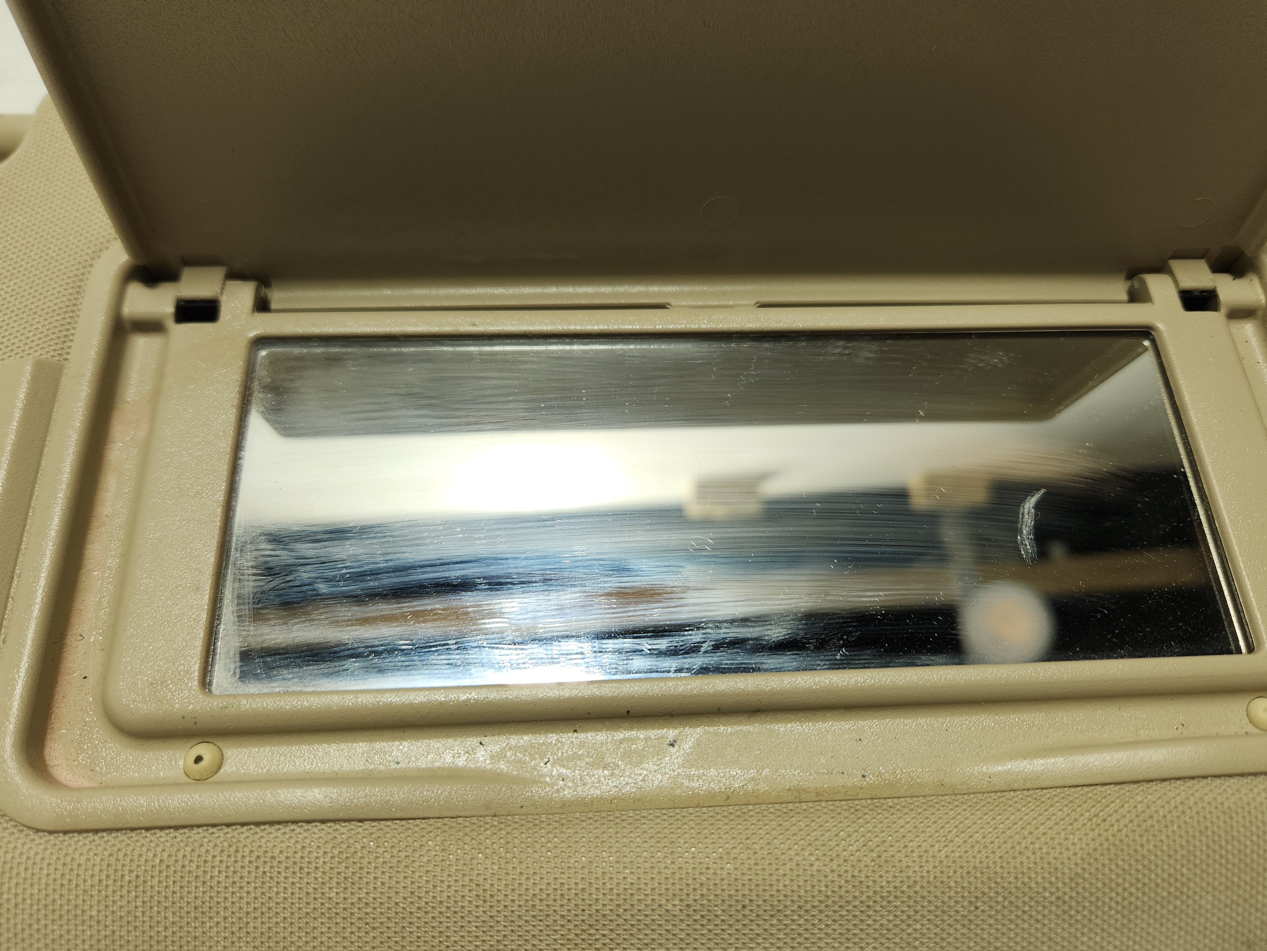 2014-2016 Front Windshield Passenger Side Sunvisor Sun Visor OEM Beige