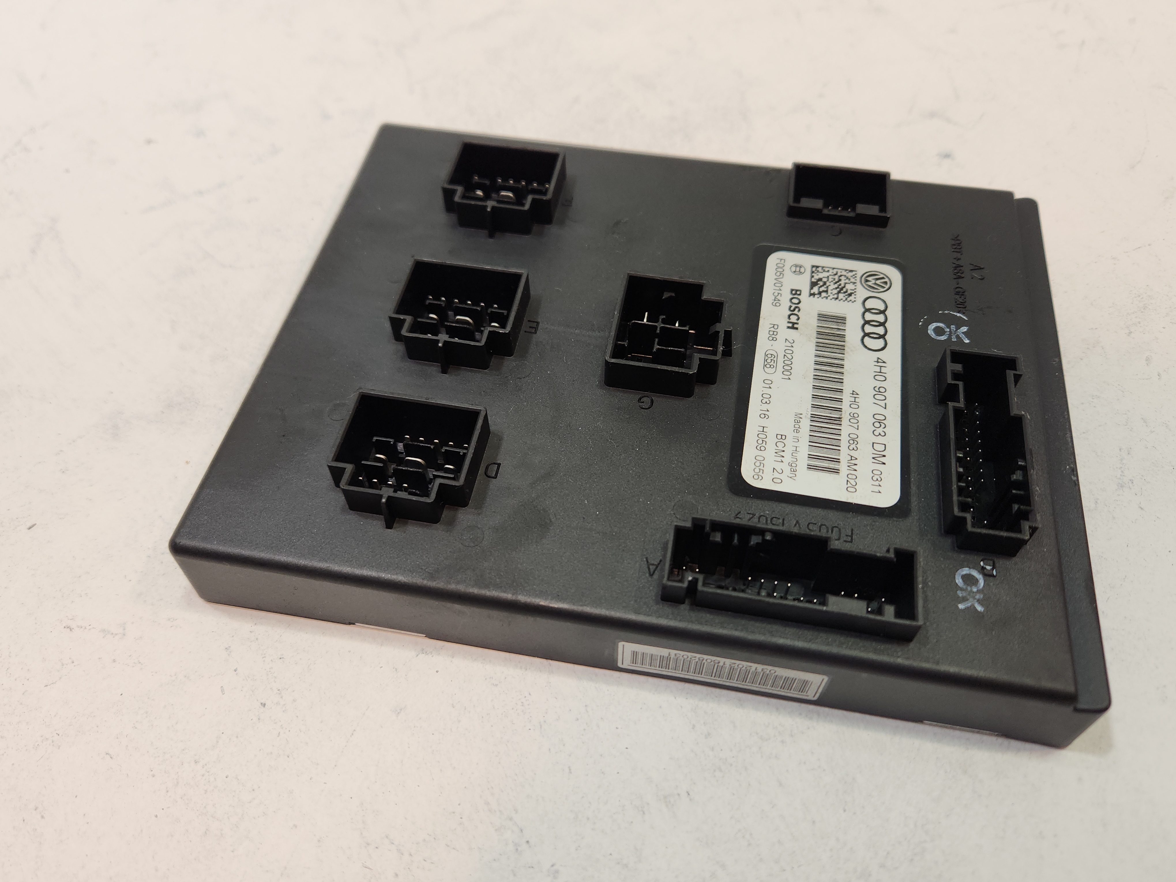 2016 Audi S6 Onboard Power Supply Control Module BCM OEM