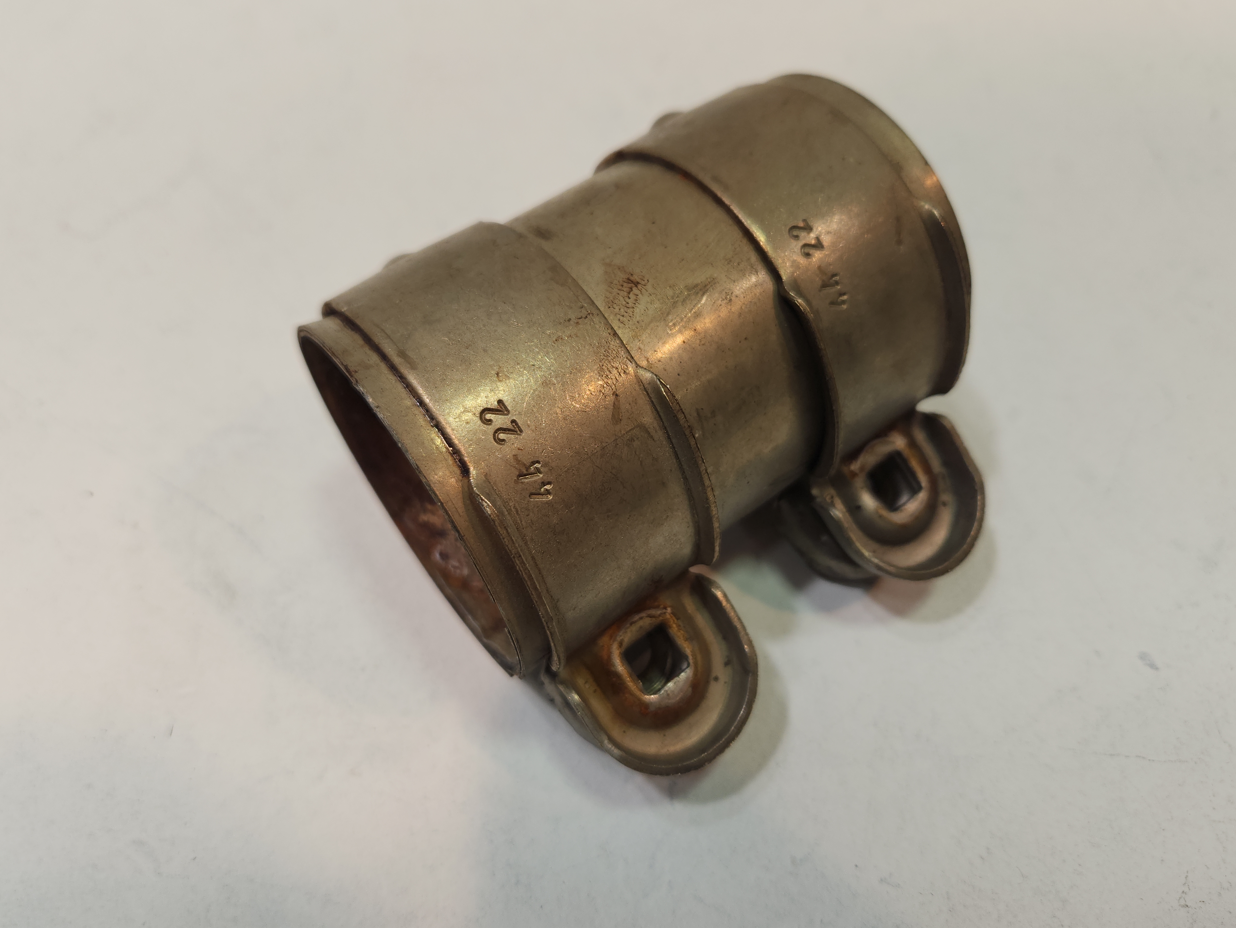 2013-2018 Audi S5 Rear Left or Right Side Exhaust Resonator & Pipe Clamp OEM