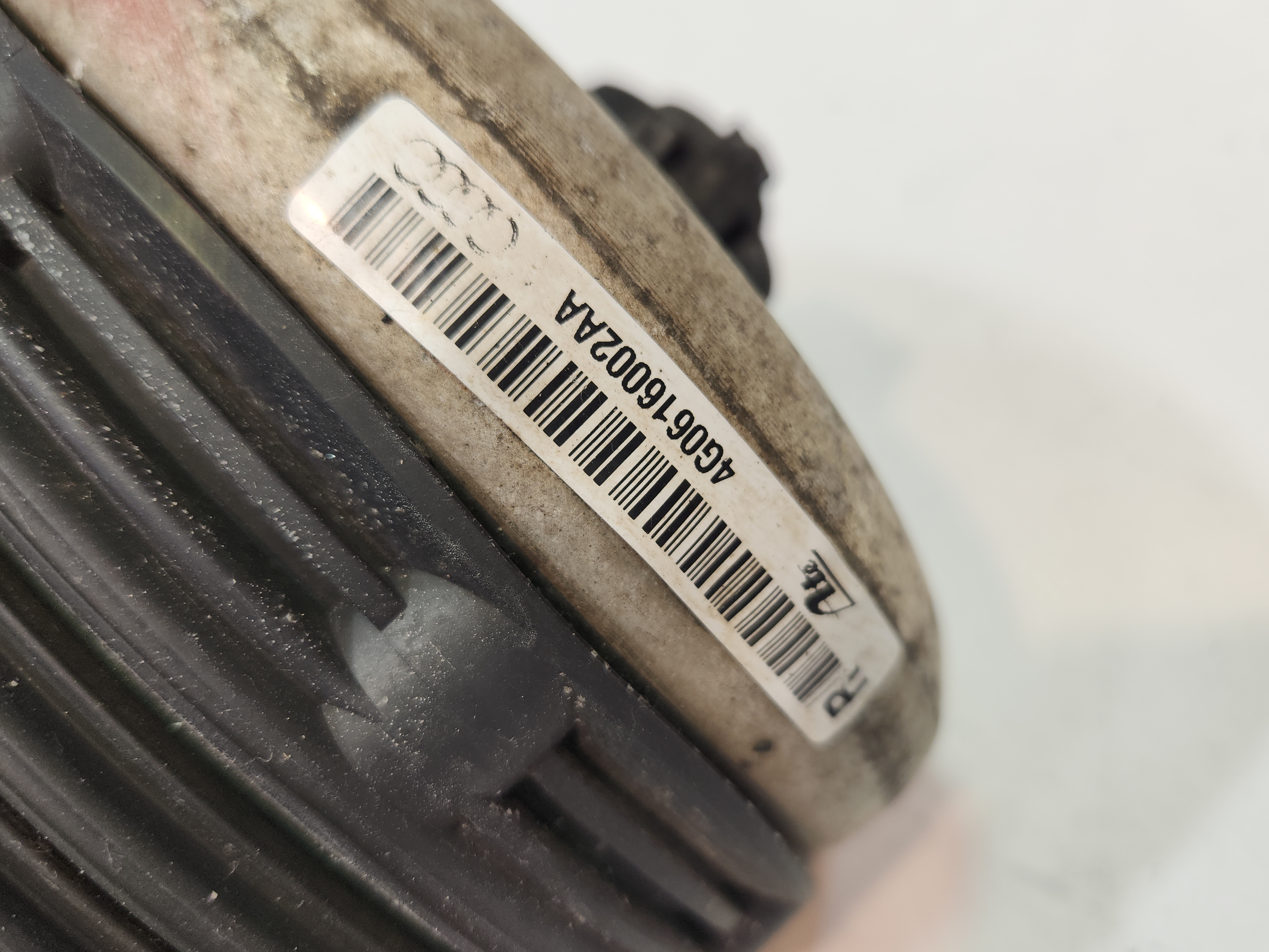 2013-2018 AUDI S6 4.0L REAR PASSENGER SIDE SUSPENSION AIR SPRING ASSEMBLY OEM