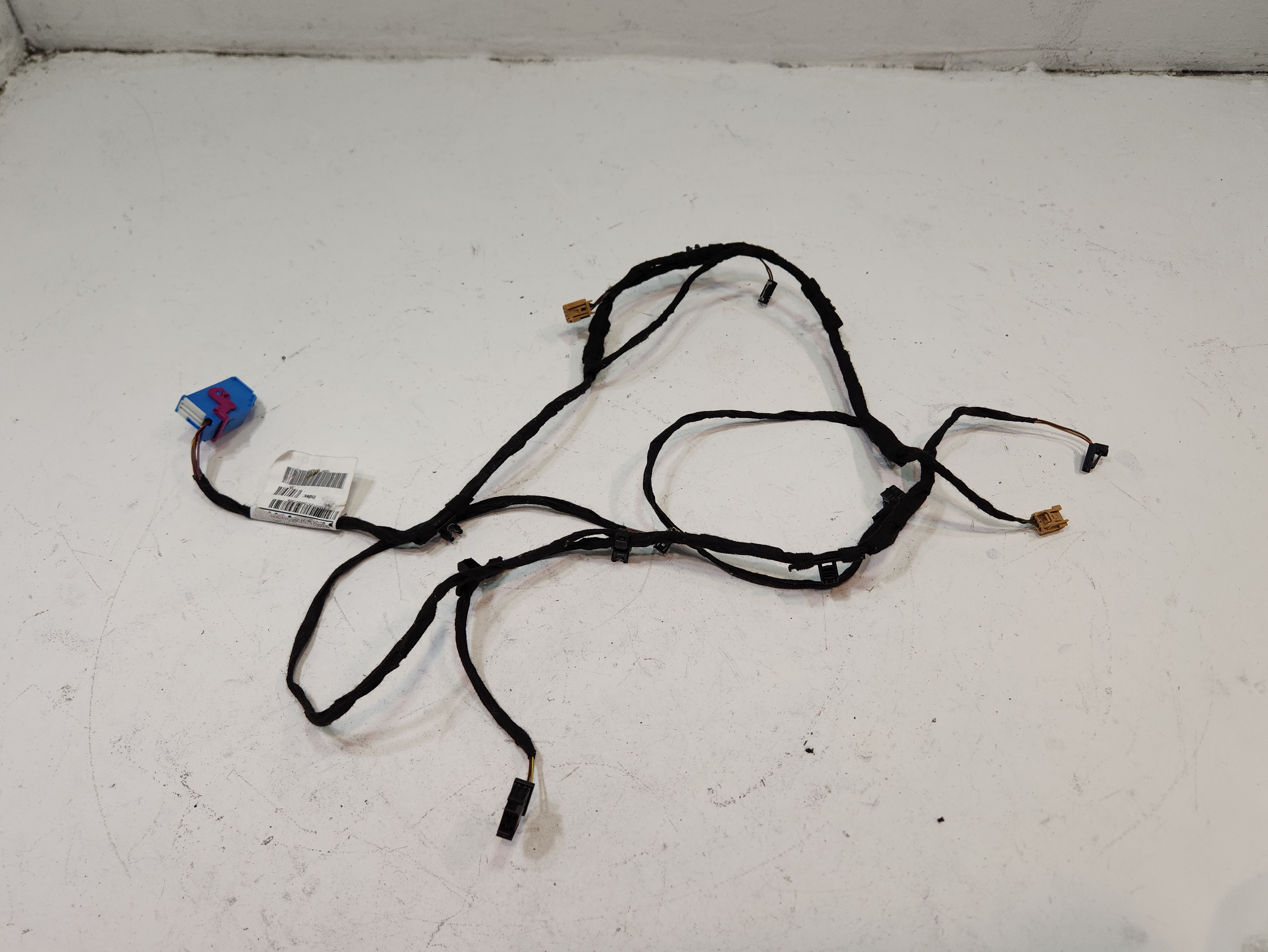 16-18 AUDI S6 C7 FRONT RIGHT PASSENGER DOOR PANEL LIGHT WIRE HARNESS CABLE OEM