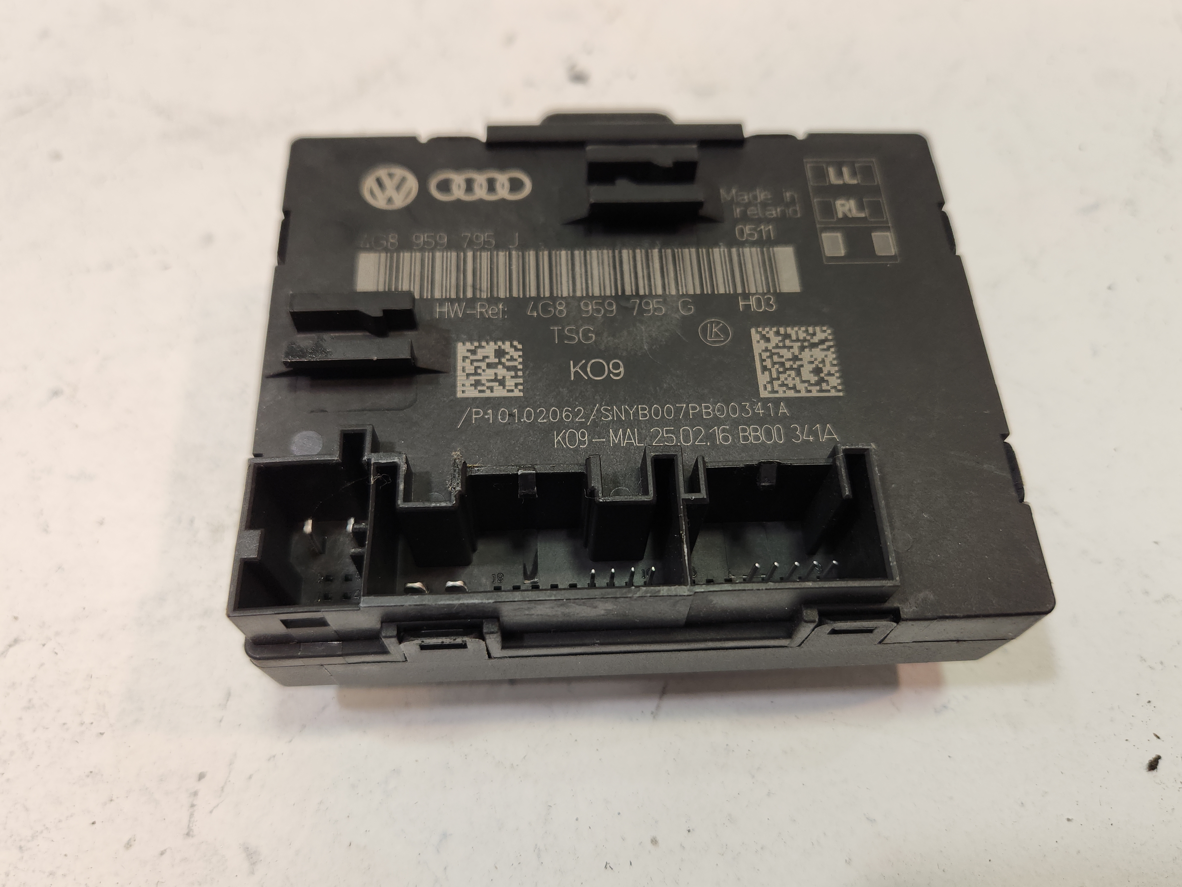 2012-2018 AUDI S6 REAR LEFT OR RIGHT DOOR CONTROL MODULE OEM