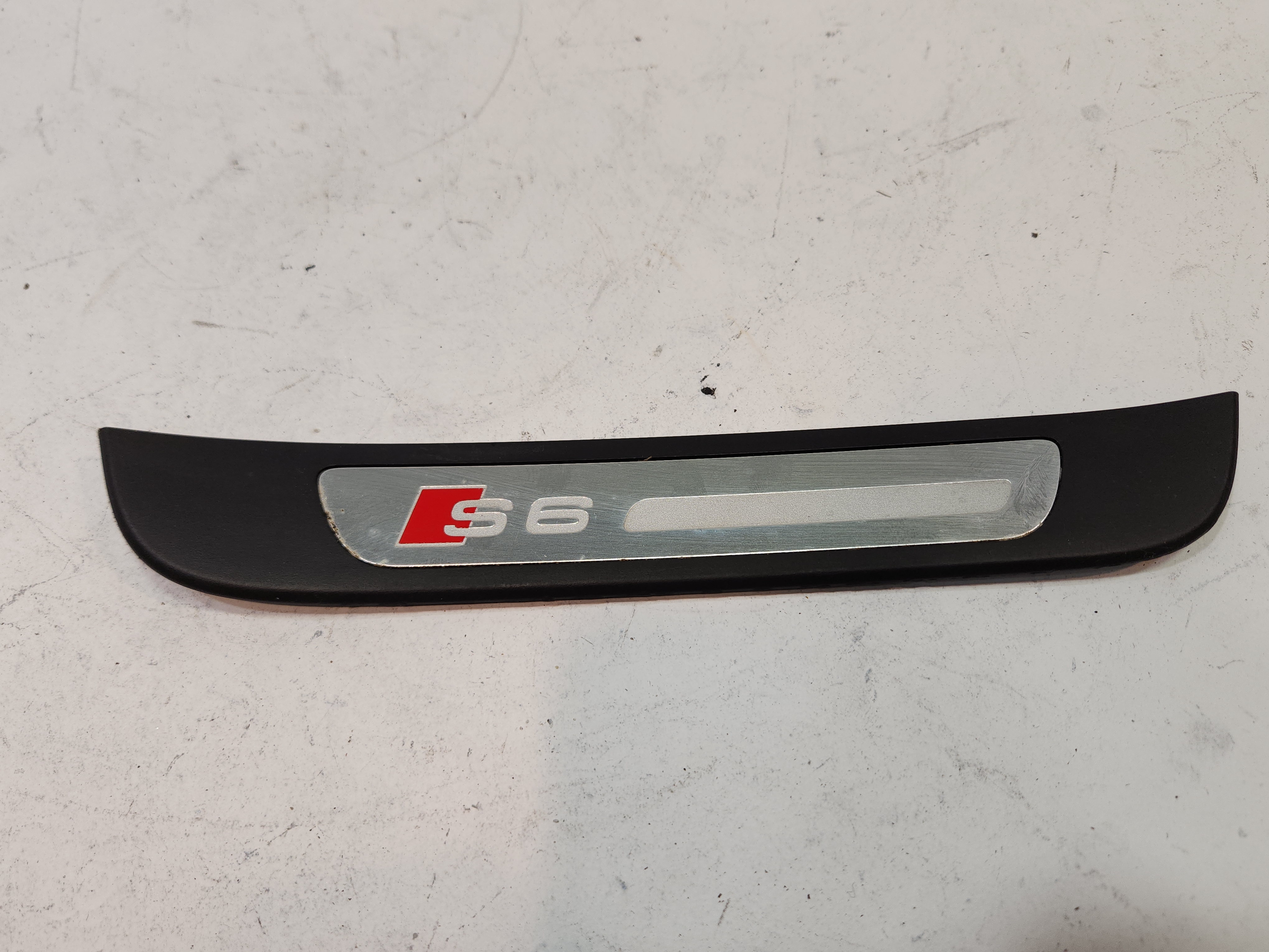 2013-2016 Audi S6 Rear Passenger Door Sill Scuff Plate OEM