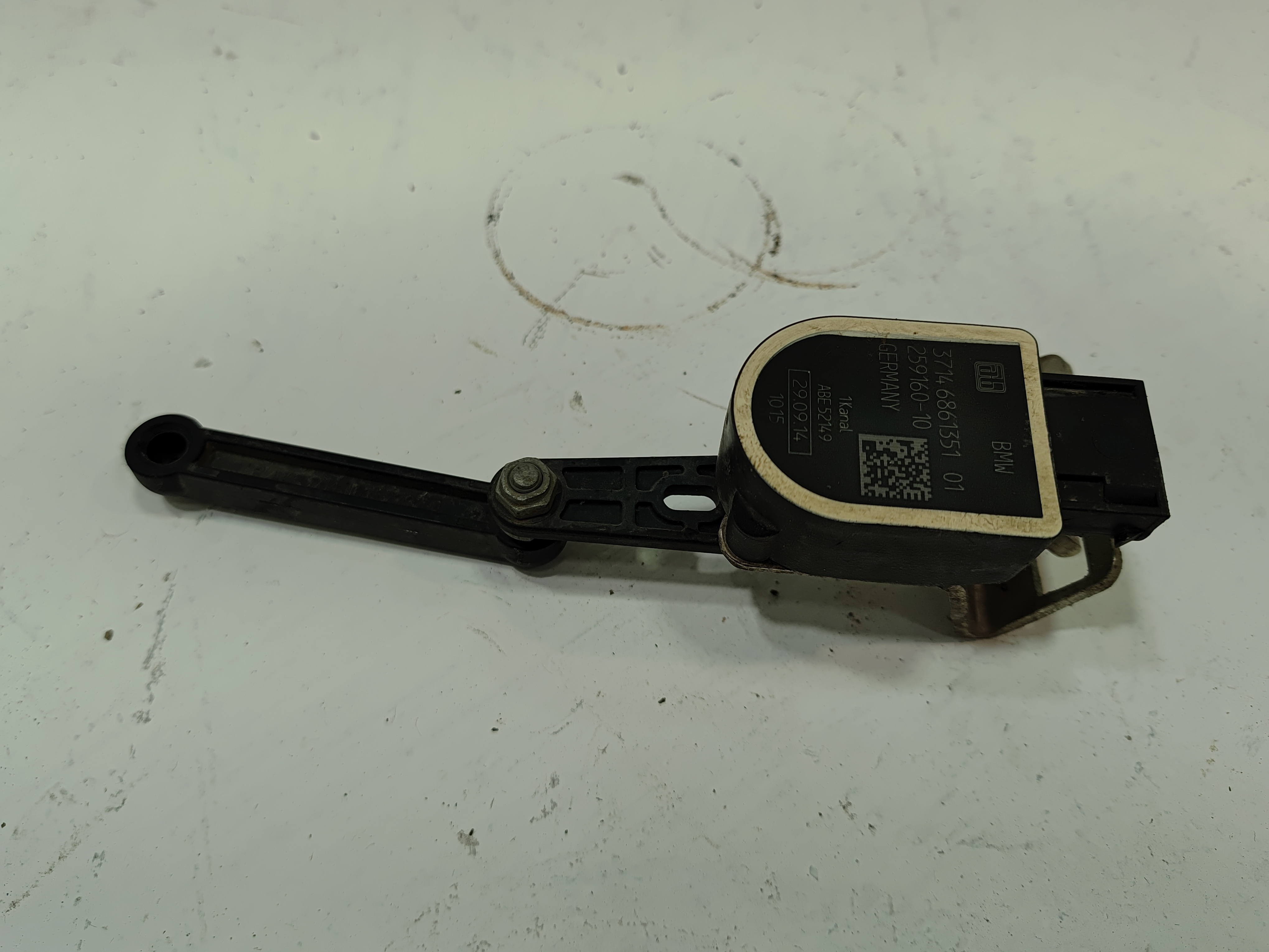 2011-2016 BMW 550Xi F10 REAR LEFT DRIVER SIDE HEIGHT LEVEL SENSOR OEM