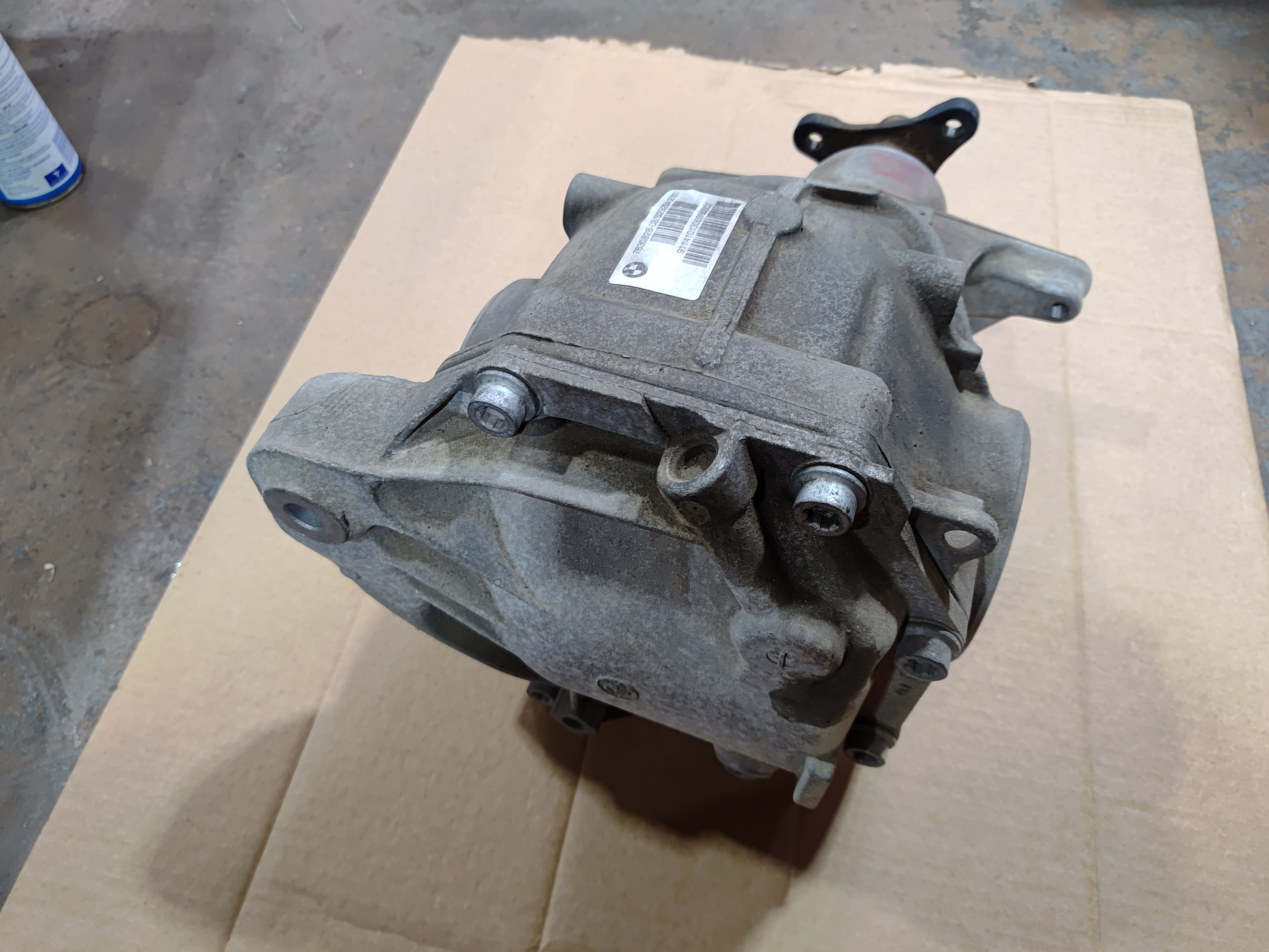 2014-2016 BMW 550i xDrive REAR AXLE CARRIER DIFFERENTIAL ASSEMBLY OEM