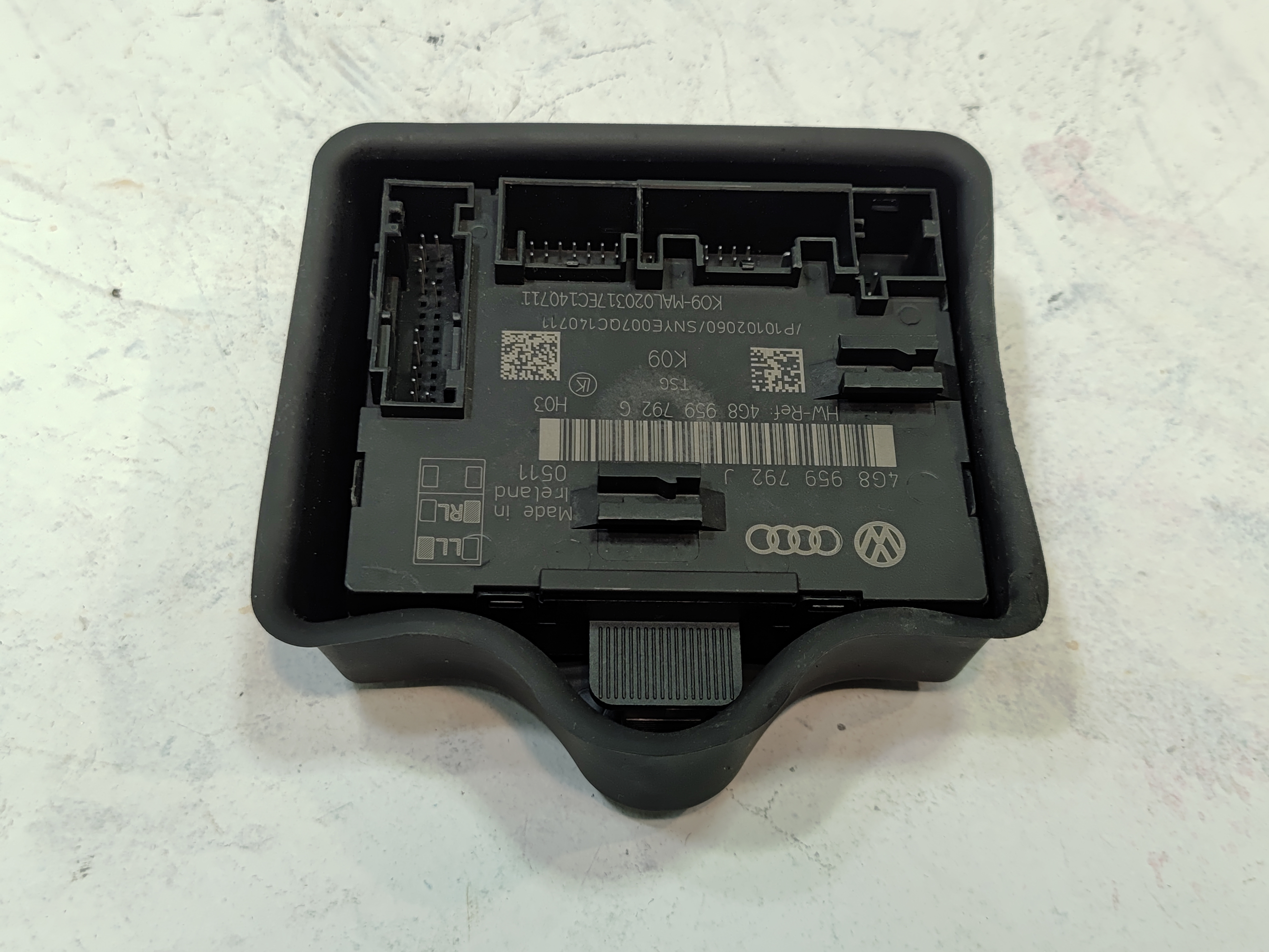 2012-2018 AUDI A6 FRONT RIGHT PASSENGER SIDE DOOR CONTROL MODULE OEM