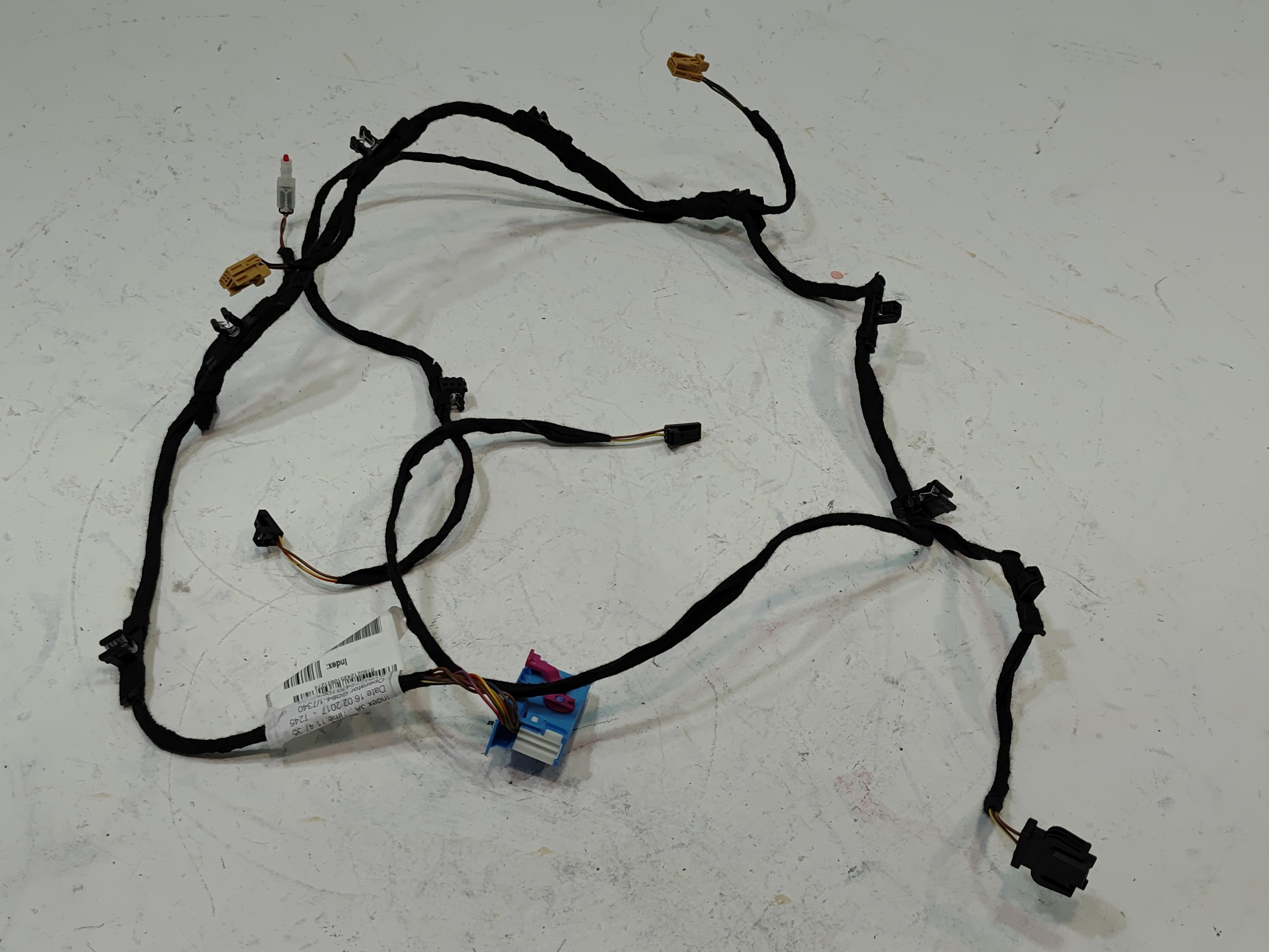 2016-2018 AUDI A6 FRONT PASENGER SIDE DOOR WIRE WIRING HARNESS OEM