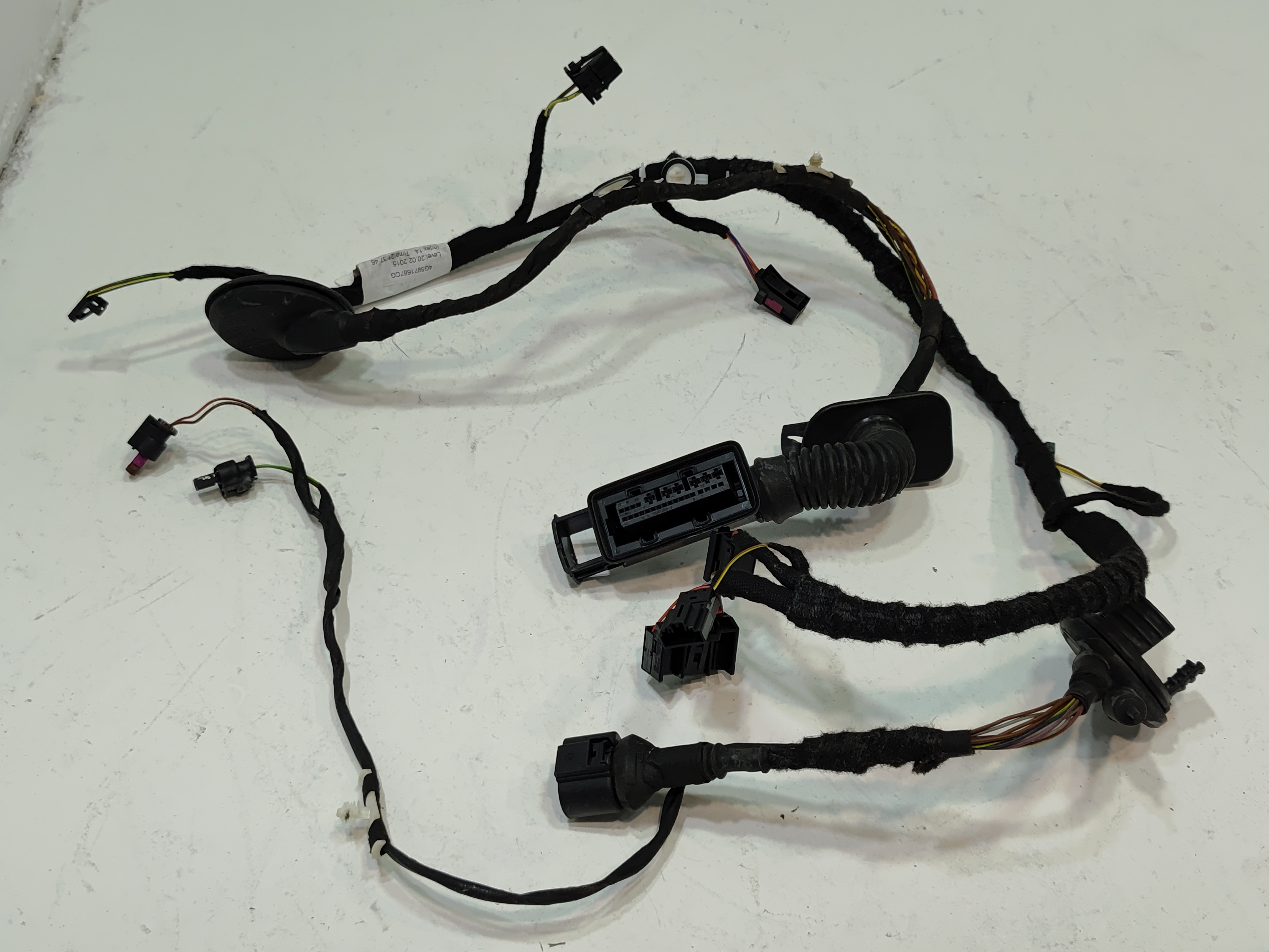 2016 - 2018 AUDI A6 REAR RIGHT PASSENGER SIDE DOOR WIRE WIRING HARNESS OEM