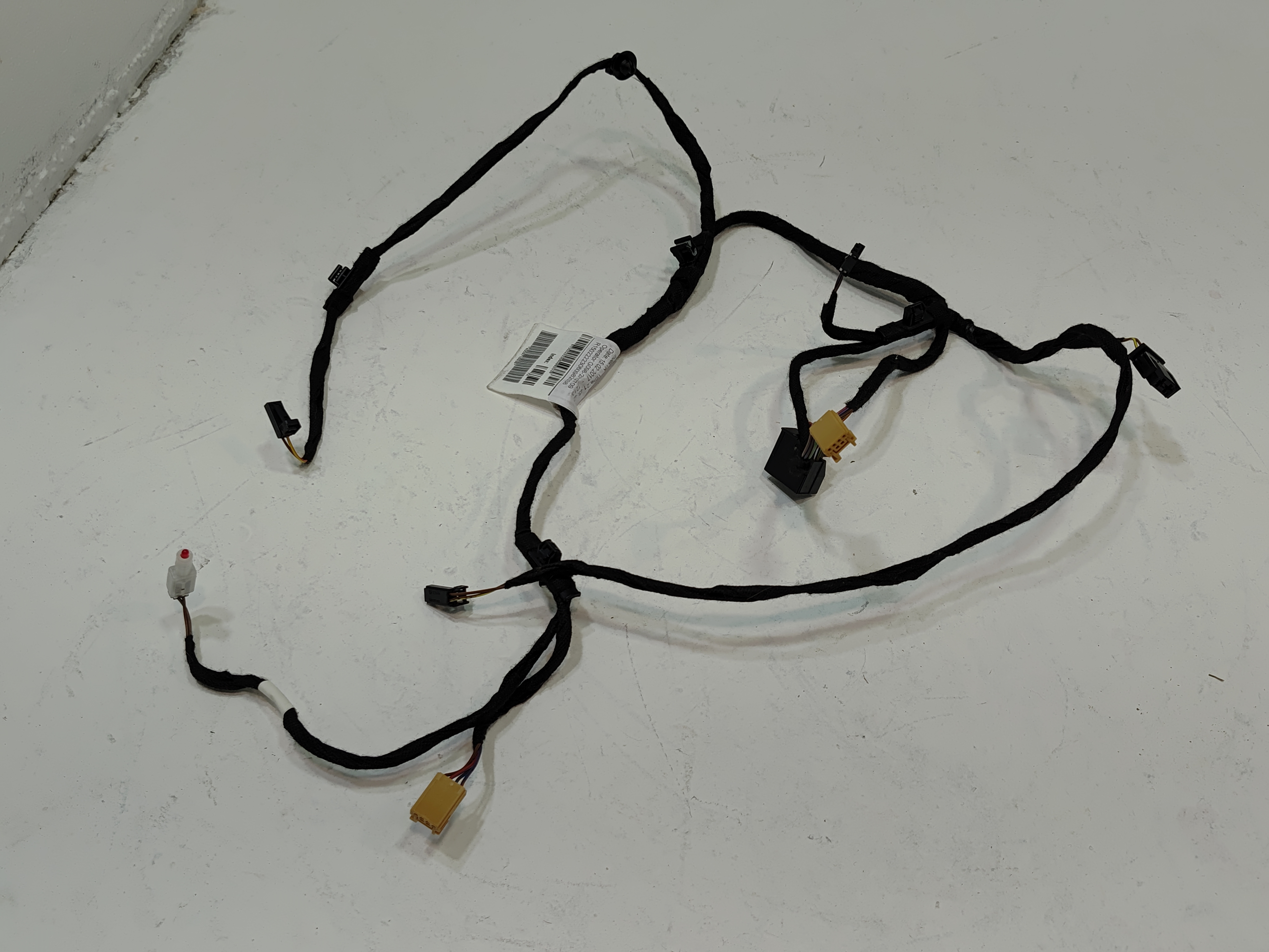 2012-2018 Audi A6 Rear Right Passenger Door Wiring Harness OEM