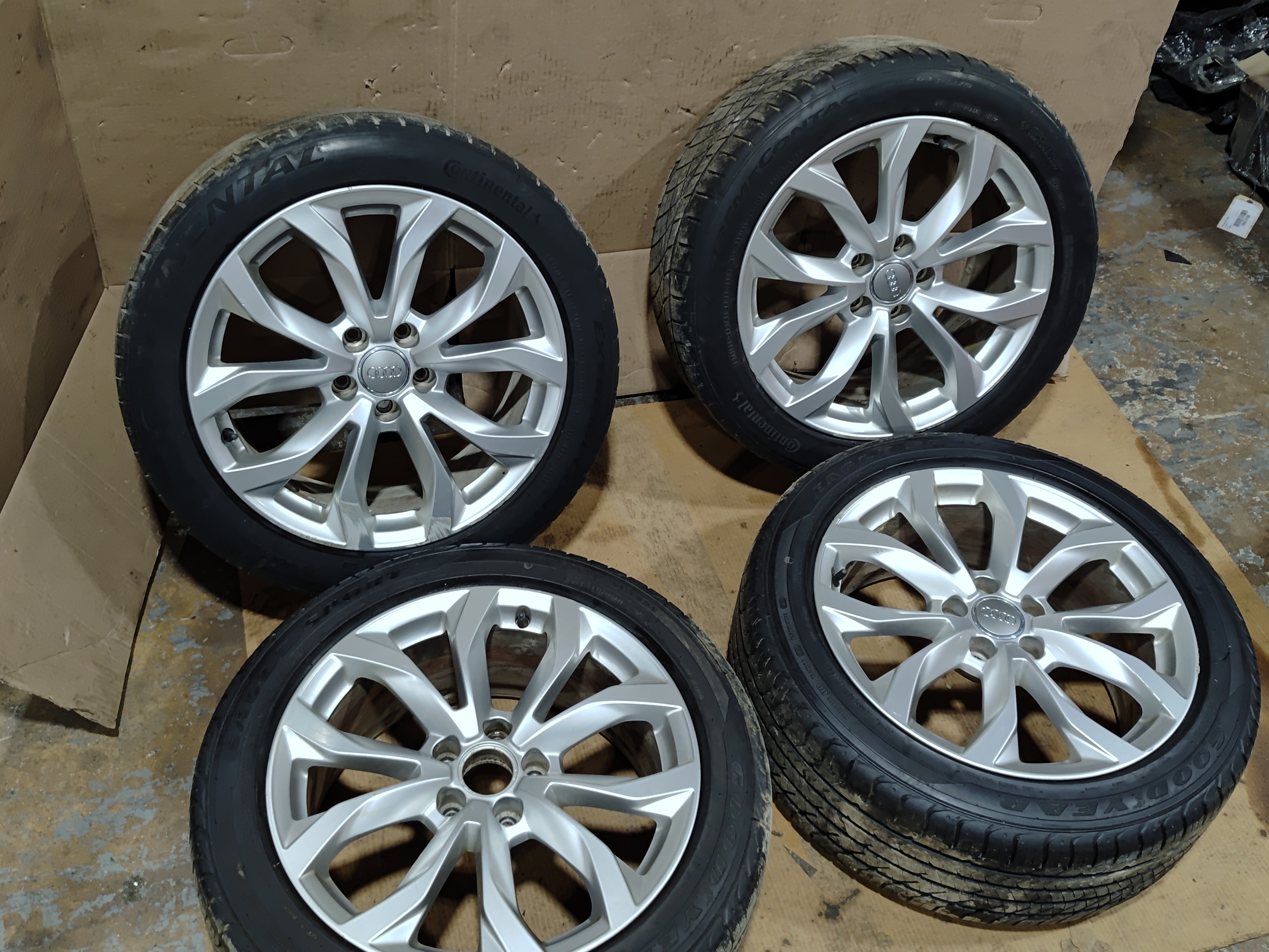 2016-2018 Audi A6 5-Double-Spoke Alloy Wheel R18 245/45 OEM