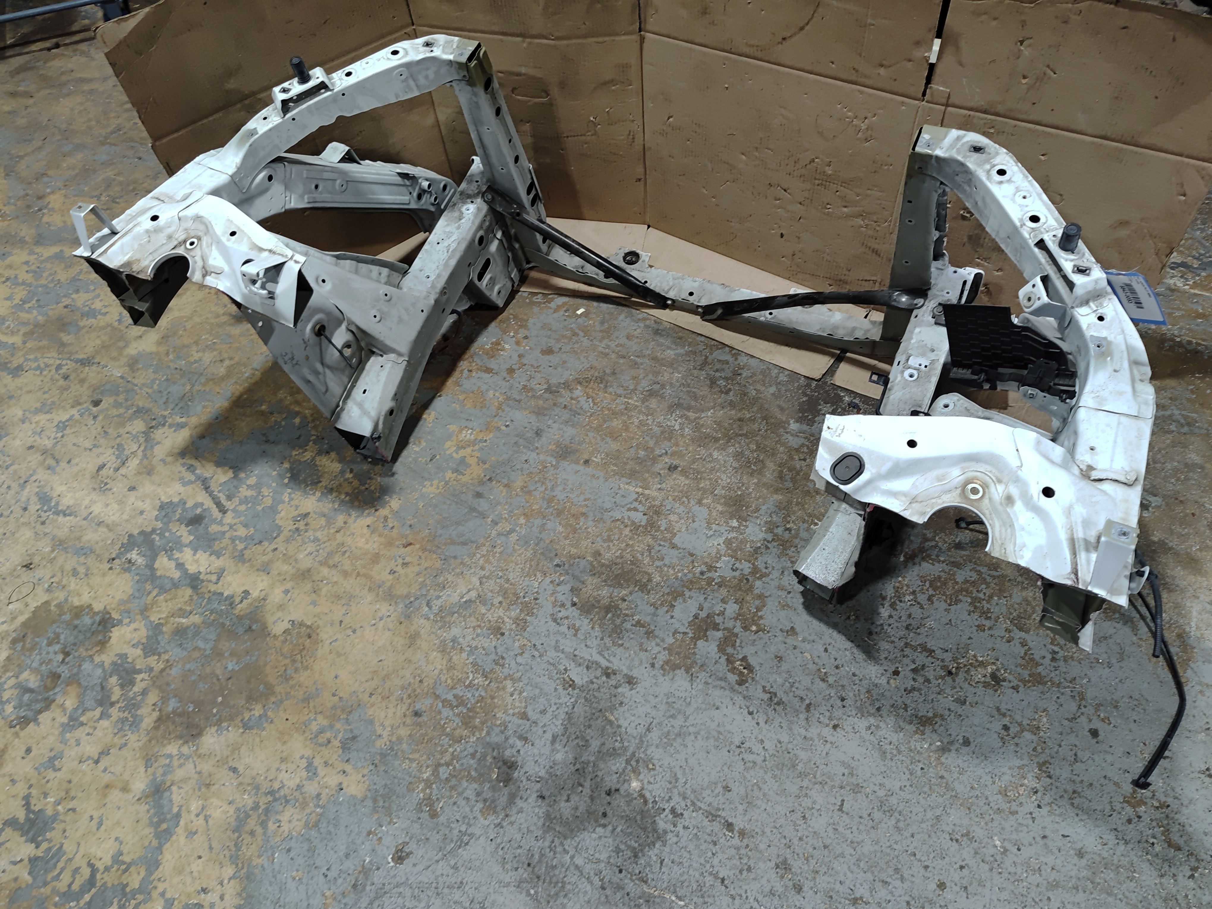 2016-2022 HONDA PILOTF FRONT ENGINE RADIATOR CORE FRAME SUPPORT W/ RAIL OEM