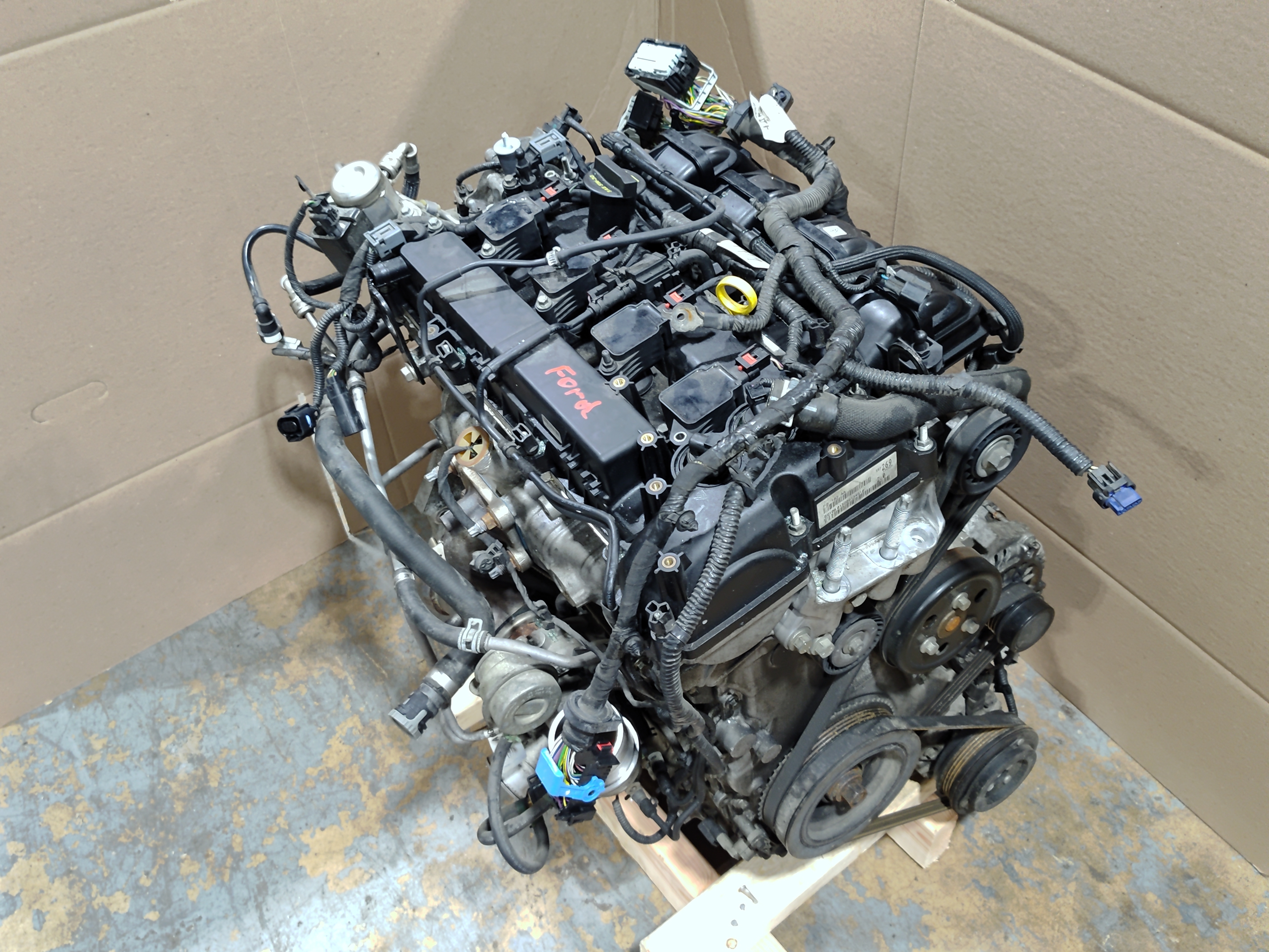 2016 Ford Focus ST 2.0L Engine Motor Assembly OEM