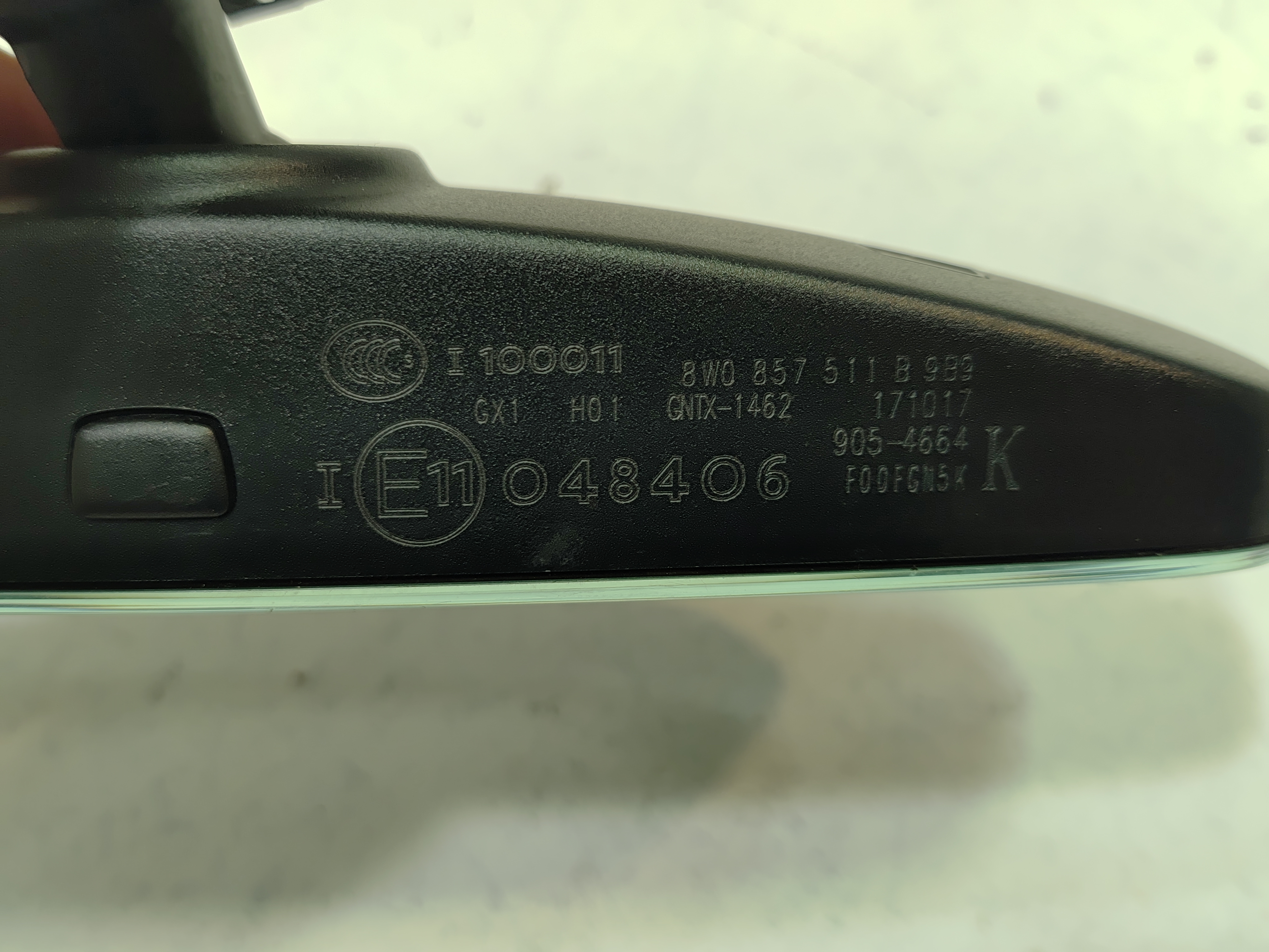 2018-2020 Audi S5 Sportback Windshield Interior Rear View Mirror OEM