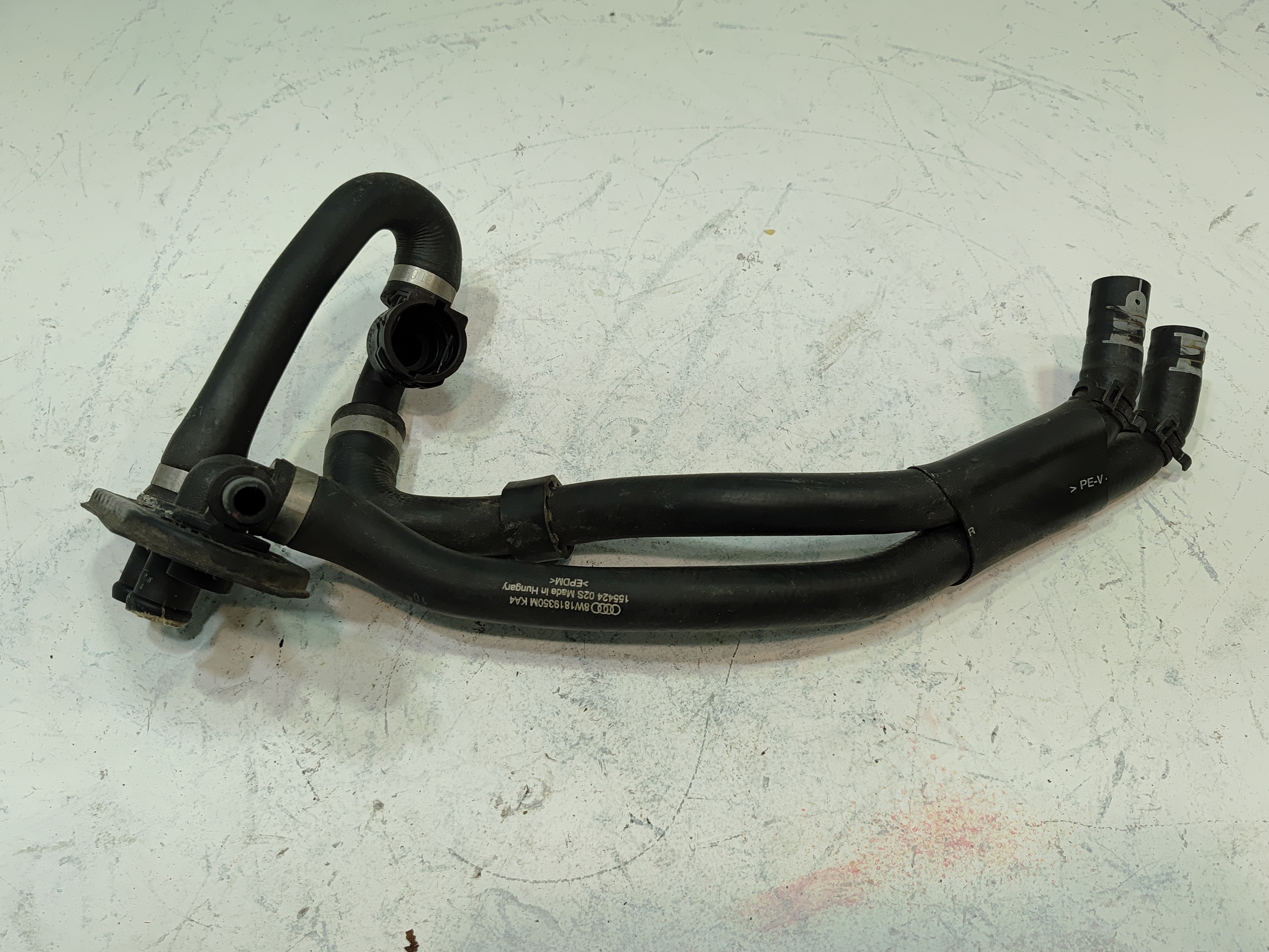 2018 - 2020 AUDI S5 3.0L ENGINE HVAC AC HEATER INLET & OUTLET HOSE TUBE PIPE OEM