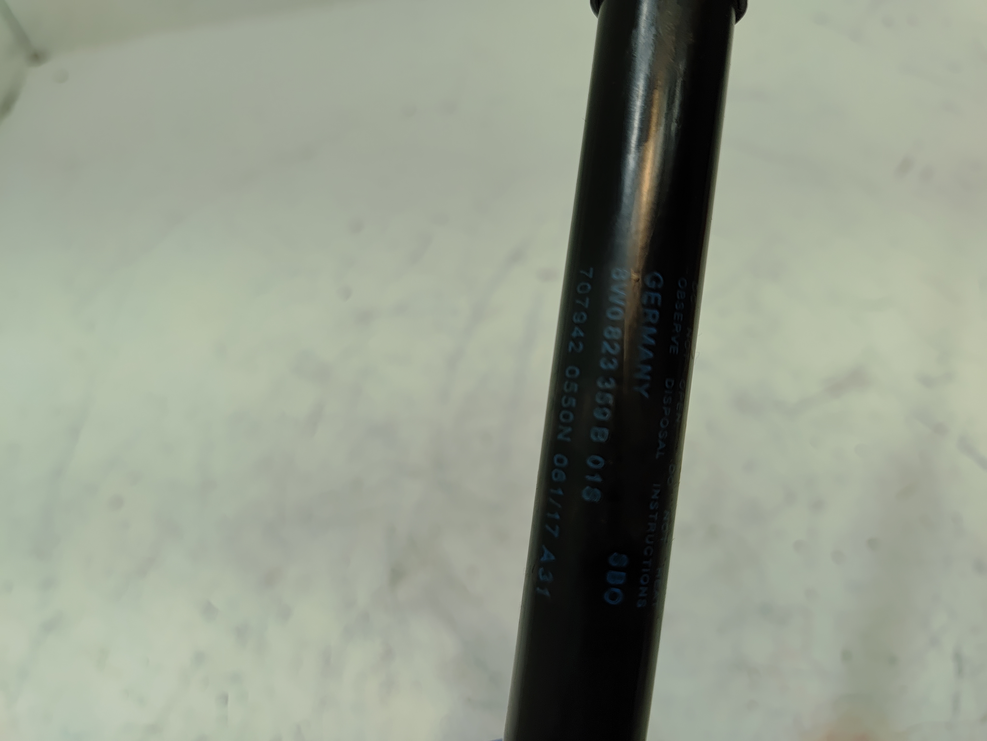 2018-2024 Audi S5 Front Hood Strut Lift Cylinder Support OEM