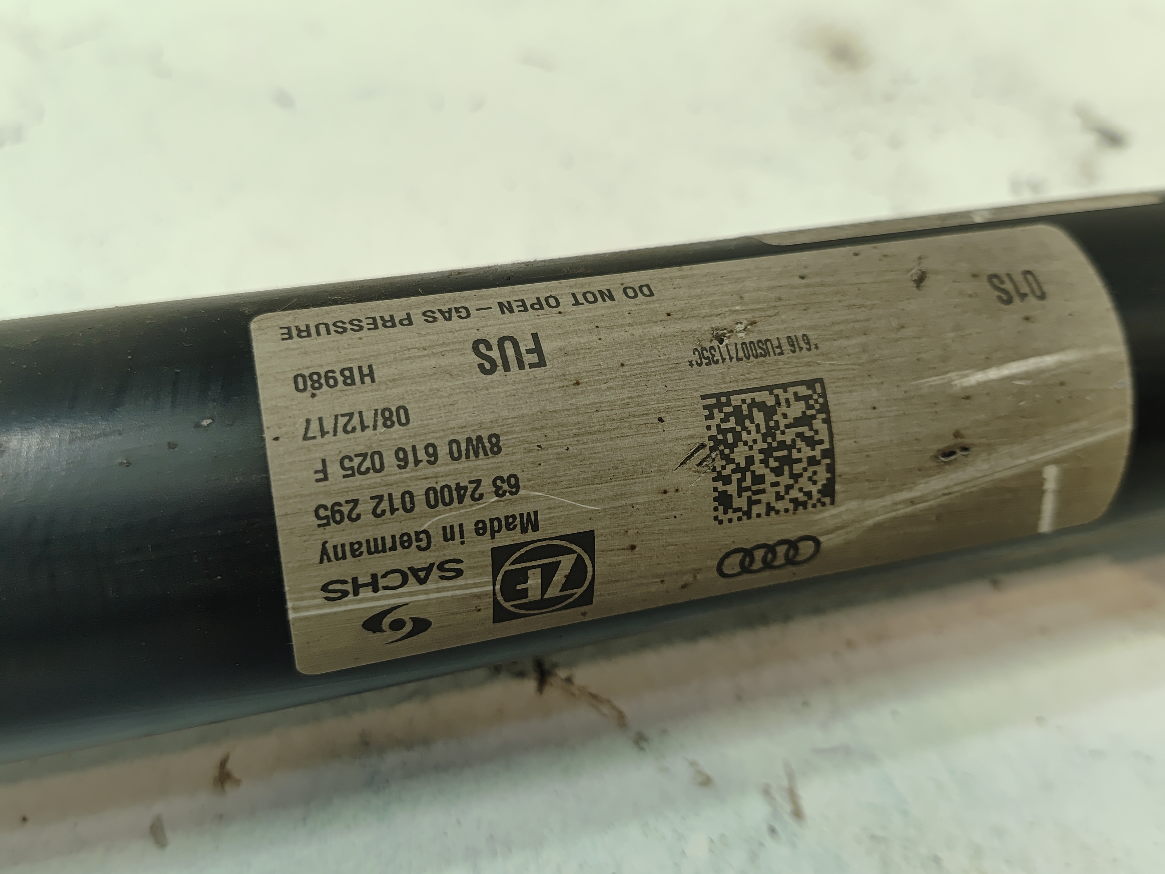 2018-2019 Audi S5 Sportback Rear Right or Left Suspension Shock Absorber OEM