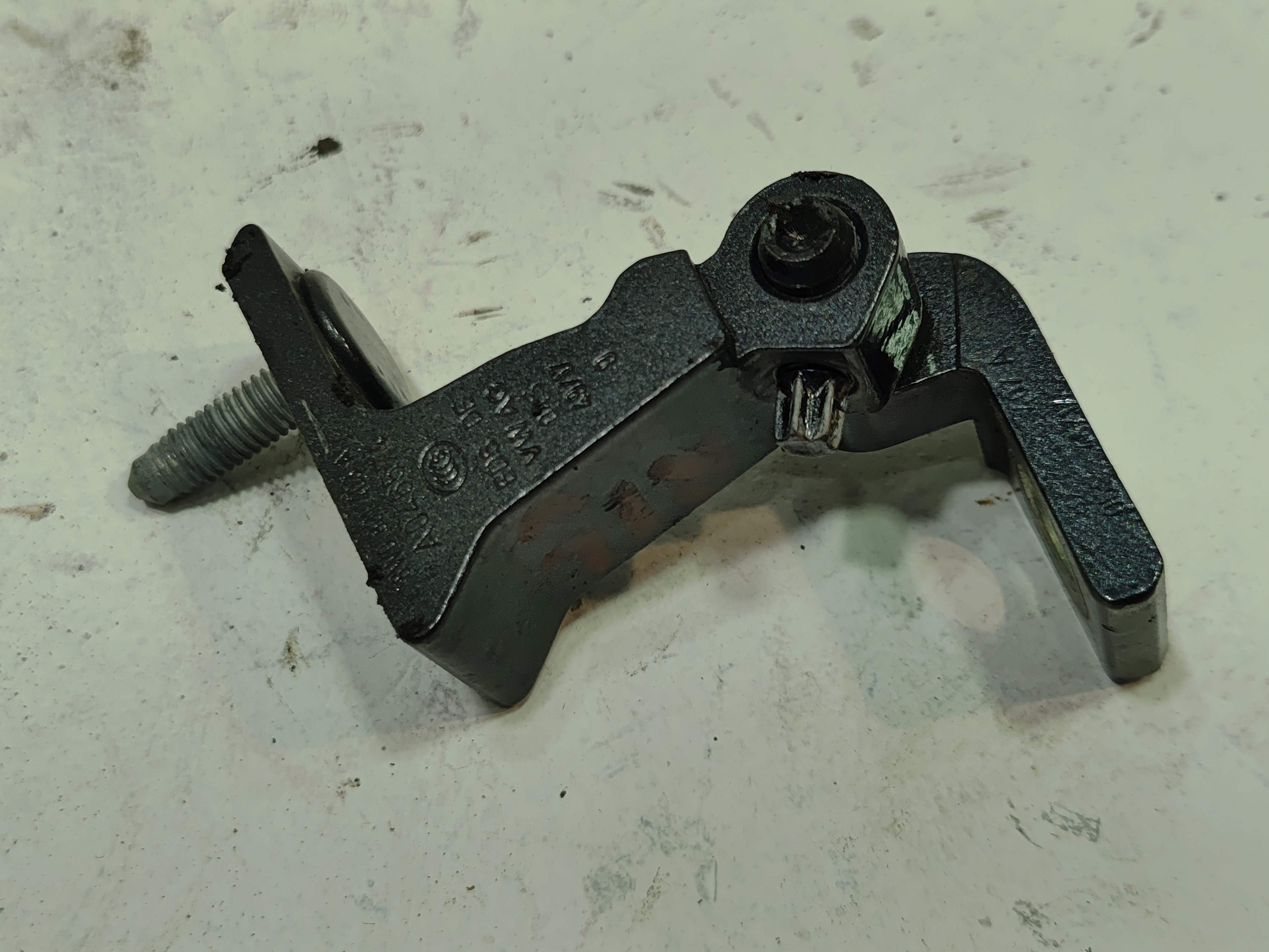 2018-2024 Audi S5 Sportback Front Left Driver Door Lower Inner Hinge Gray OEM