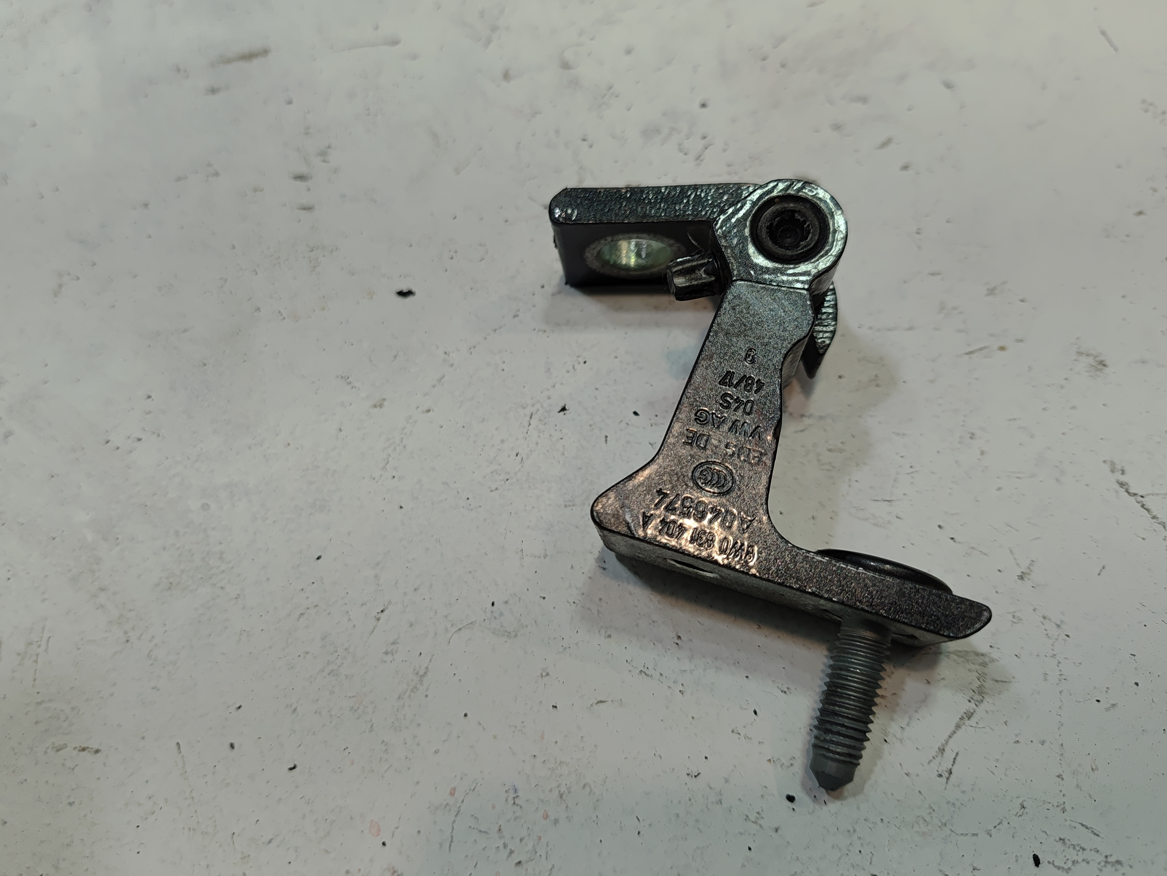 2018-2024 Audi S5 Sportback Front Passenger Door Lower Inner Hinge Gray OEM