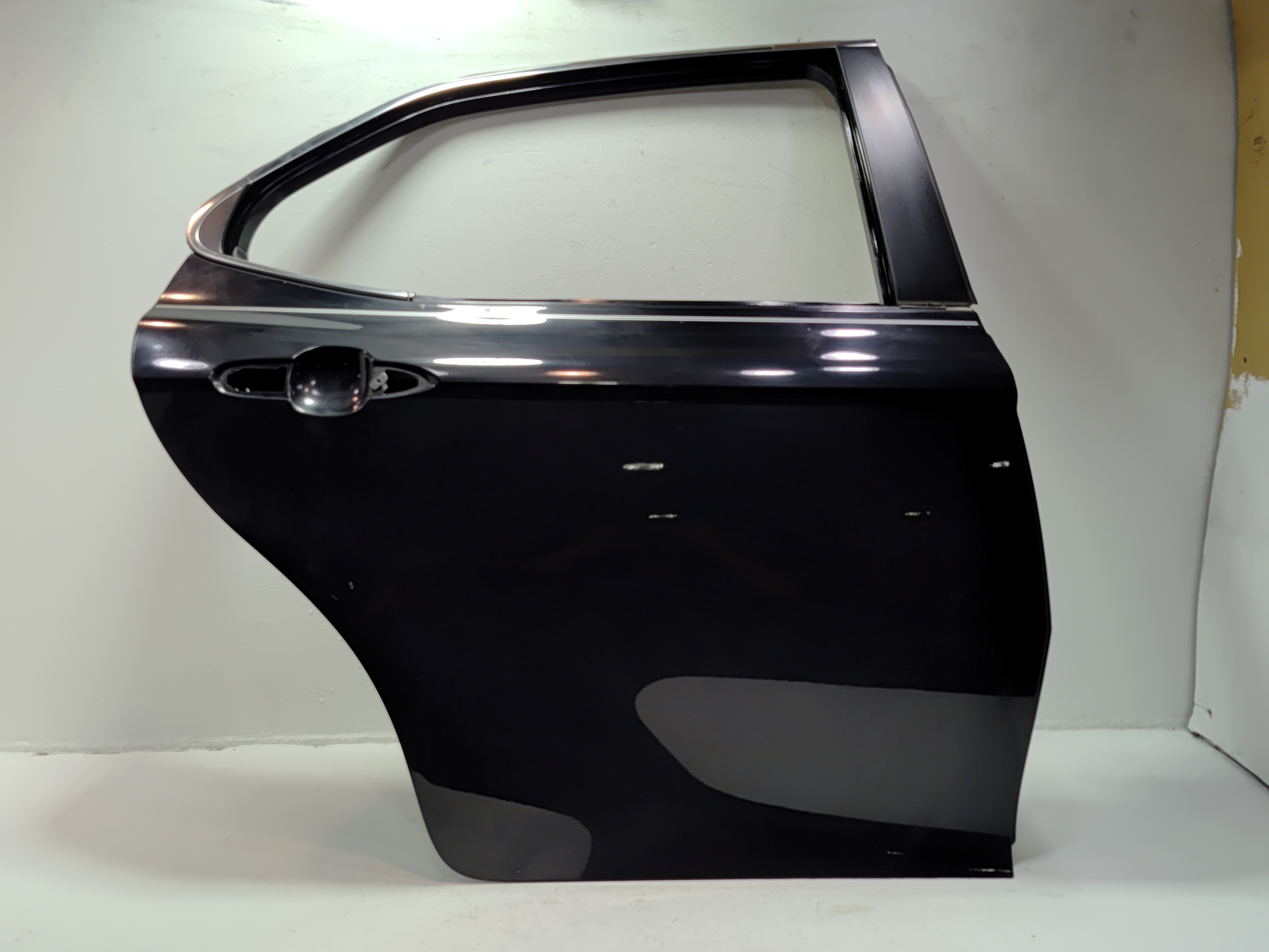 2018-24 Toyota Camry Rear Passenger Side Door Shell Cover Panel OEM Black *218*