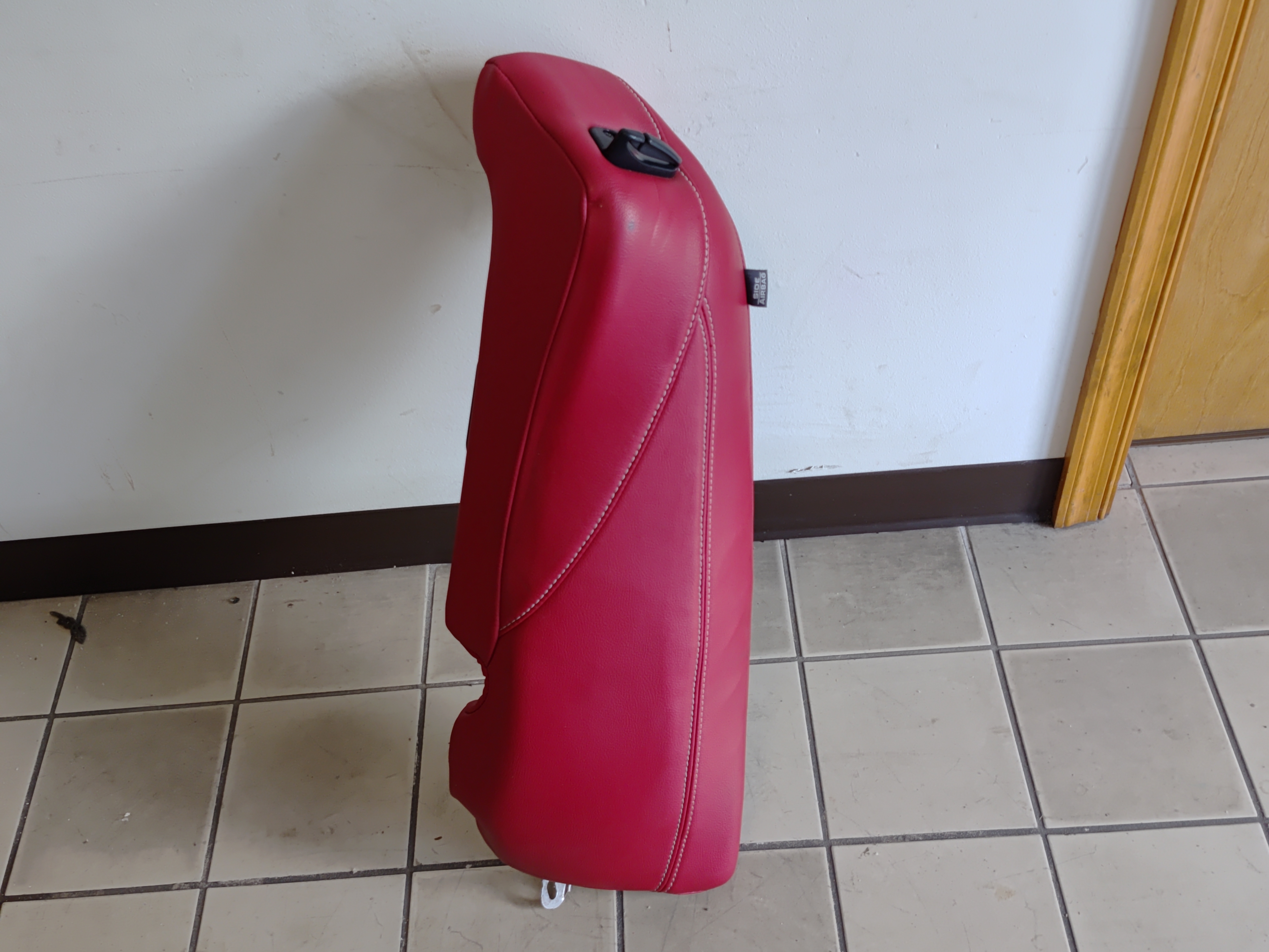 2018-2024 Toyota Camry Rear Left Driver Seat Back Bolster Leather Red OEM