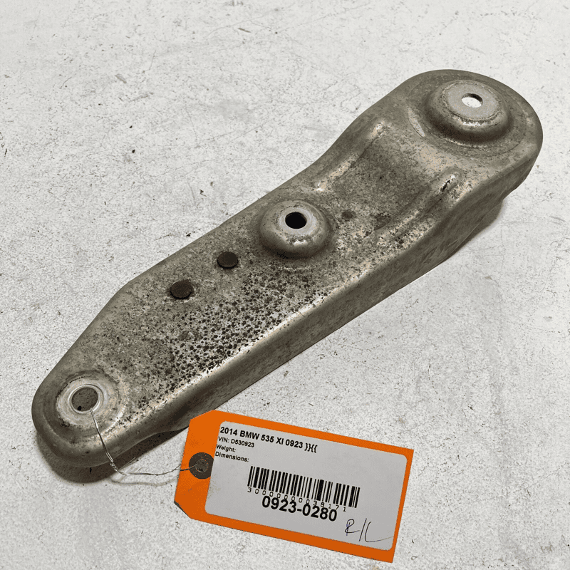 2011-2016 BMW 535i xDrive REAR SUBFRAME LEFT SIDE SUPPORT BRACKET OEM