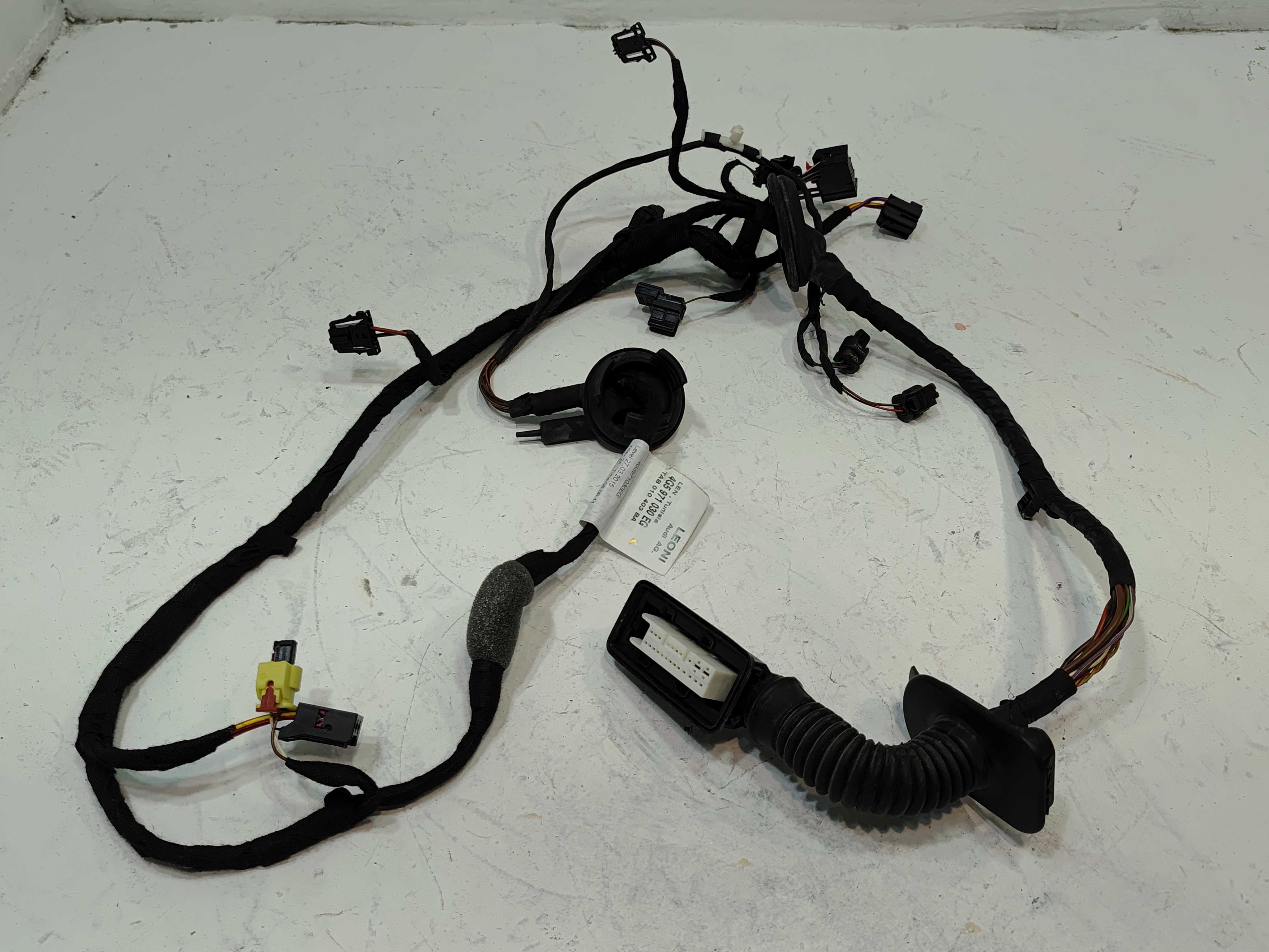 2016-2018 AUDI A6 FRONT PASENGER SIDE DOOR WIRE WIRING HARNESS OEM