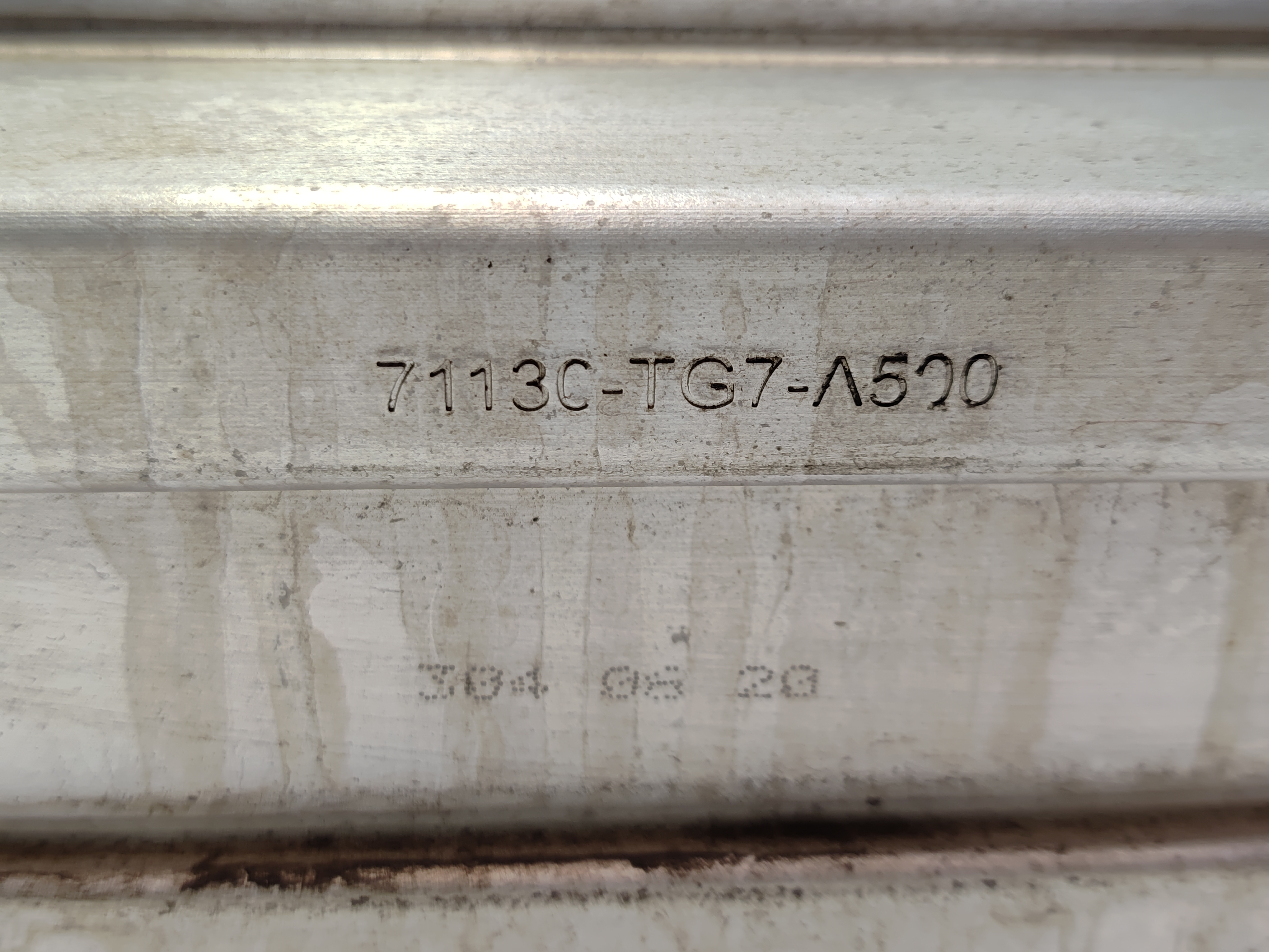 2019 - 2022 HONDA PILOT FRONT BUMPER REINFORCEMENT IMPACT BAR BEAM OEM