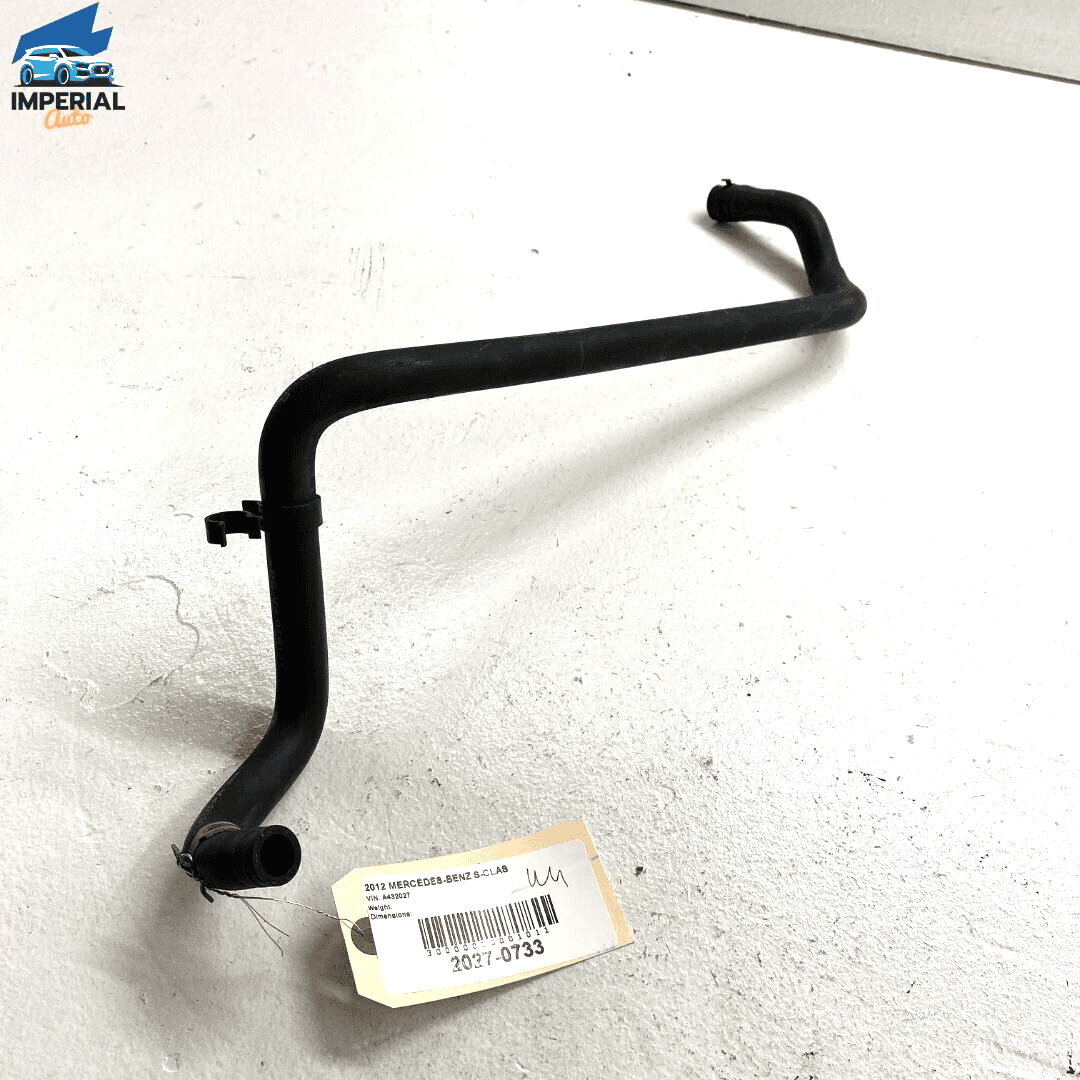 2012-2013 Mercedes S550 CL550 Radiator Coolant Upper Tube Hose Pipe Line OE