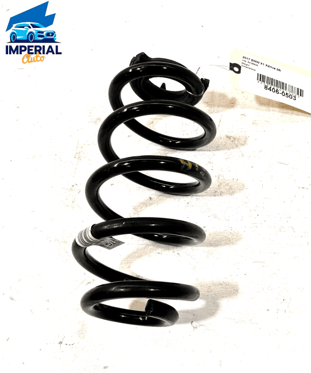 BMW X1 F48 2016-2018 X2 REAR LEFT OR RIGHT SIDE COIL SPRING & PAD OEM 1PCS