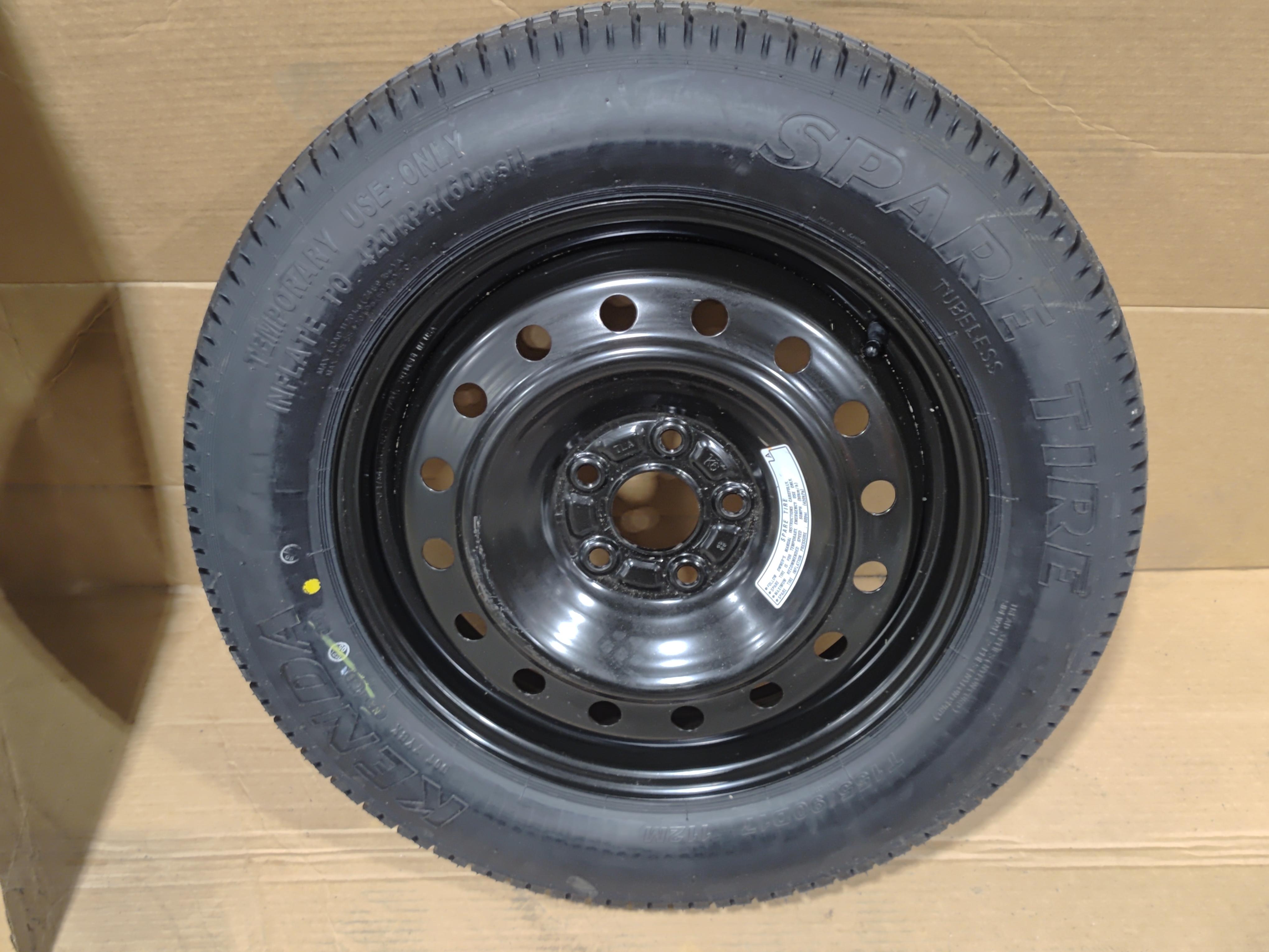 2017-2025 Honda CR-V Spare Wheel R17 155/90 OEM