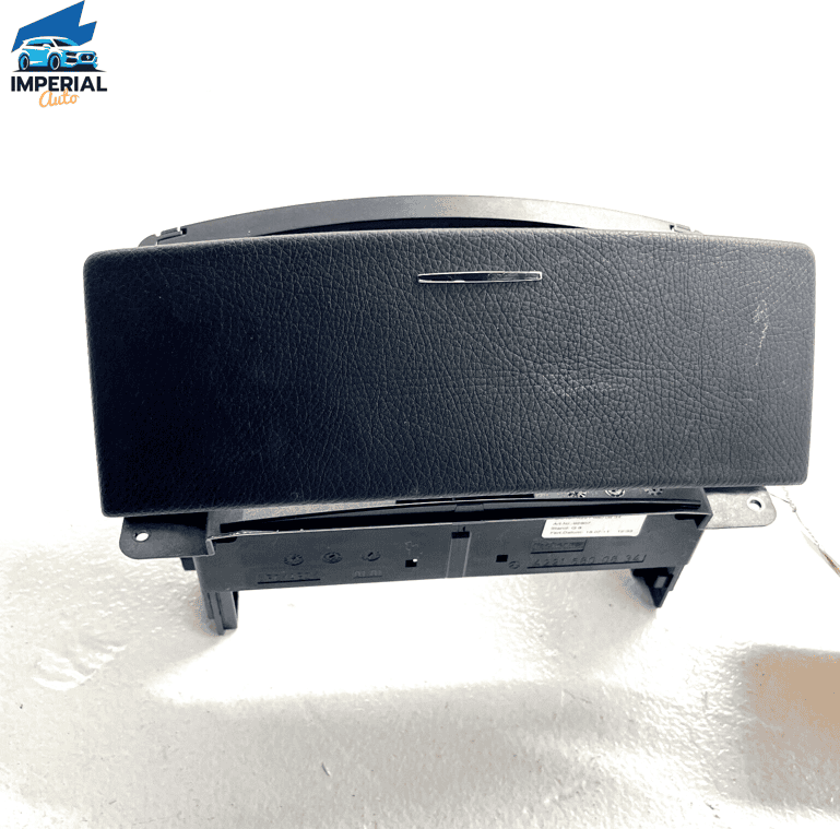 Center Console Dashboard CD Player Cover Black OEM 07-13 Mercedes-Benz W221
