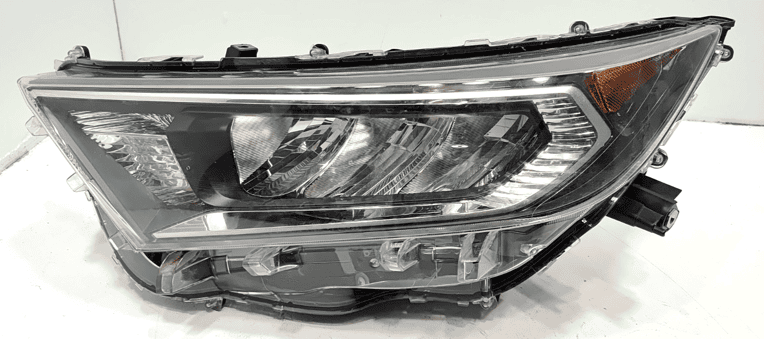 2019-21 Toyota RAV4 Front Left Driver Side Headlight Light Lamp OEM Chrome Bezel