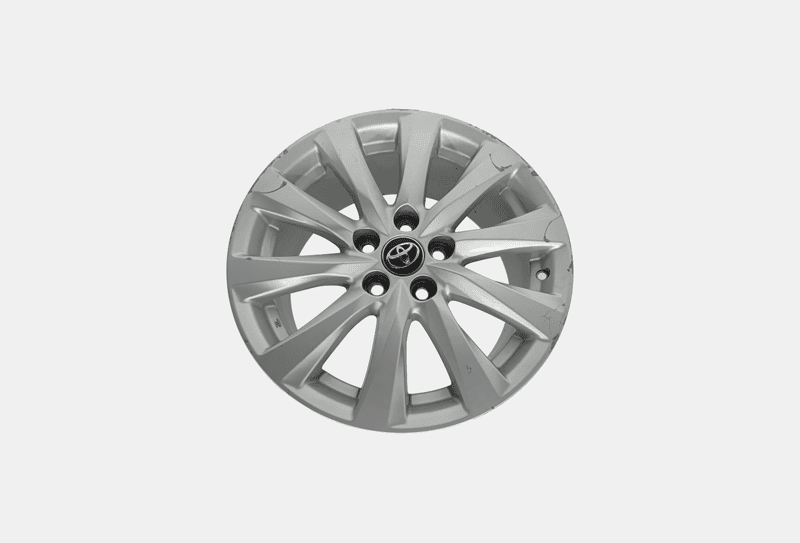 2018 - 2020 TOYOTA CAMRY ALUMINIUM WHEEL RIM 17x7.5J FACTORY SILVER 1PCS OEM