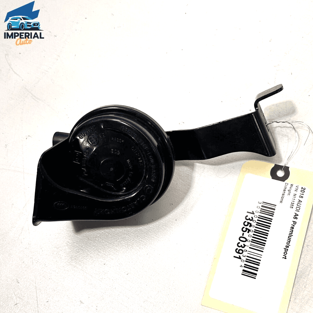 2012-2018 Audi A6 A7 / Quattro Front Low Tone Note Signal Horn W/ Bracket O