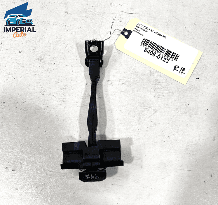 16-22 BMW X1 F48 REAR RIGHT PASSENGER SIDE DOOR HINGE CHECK STRAP STOPPER O