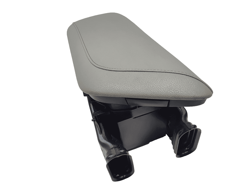 2018-2020 Toyota Camry Center Console Storage Box w/Armrest Leather Gray OEM