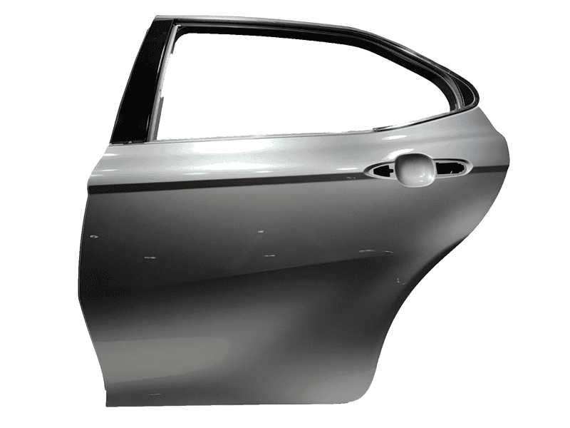 2018-2024 Toyota Camry Rear Left Driver Door Shell Panel Silver *1J9* OEM