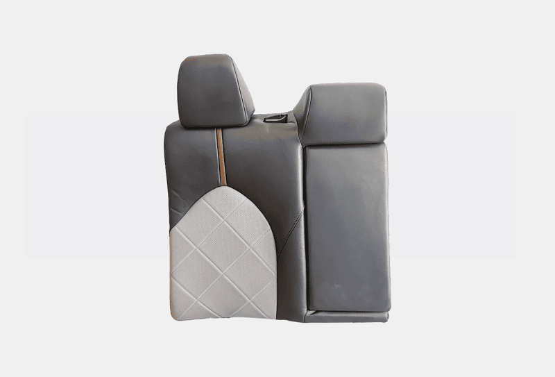 2018 TOYOTA CAMRY XLE REAR PASSENGER SIDE UPPER BACK SEAT W/ARMREST LEATHER OEM