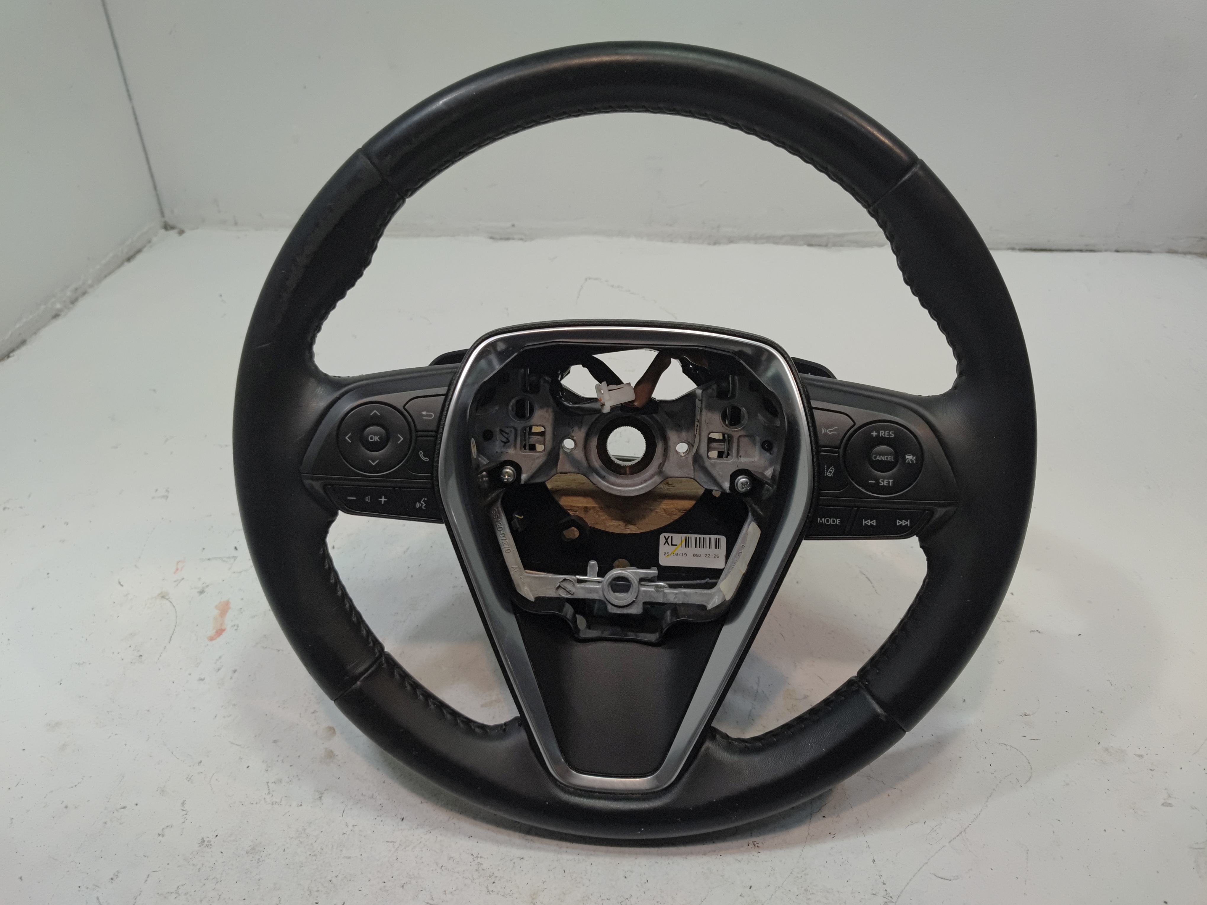 2018-2024 TOYOTA CAMRY STEERING WHEEL WITH PADDLE SHIFTER SWITCH LEATHER OEM
