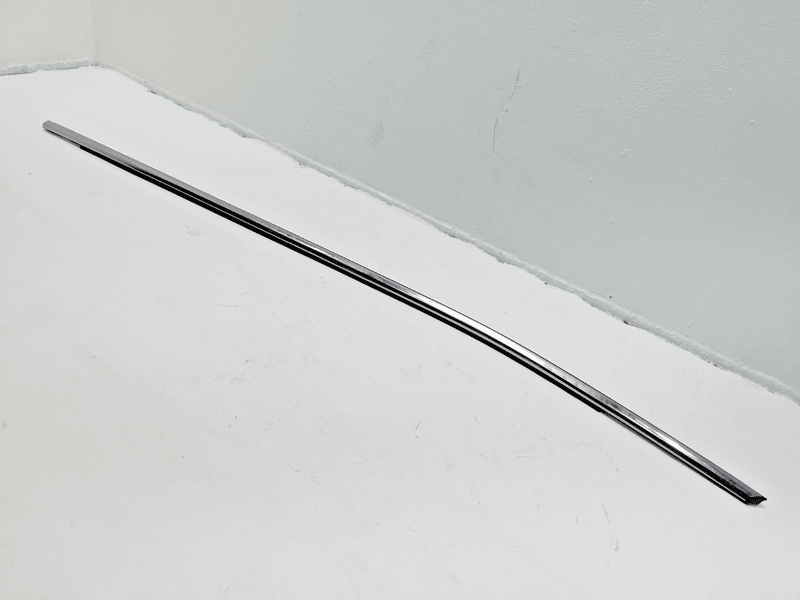 2018-24 TOYOTA CAMRY FRONT LEFT DRIVER SIDE DOOR WINDOW BELT MOLDING CHROME OEM