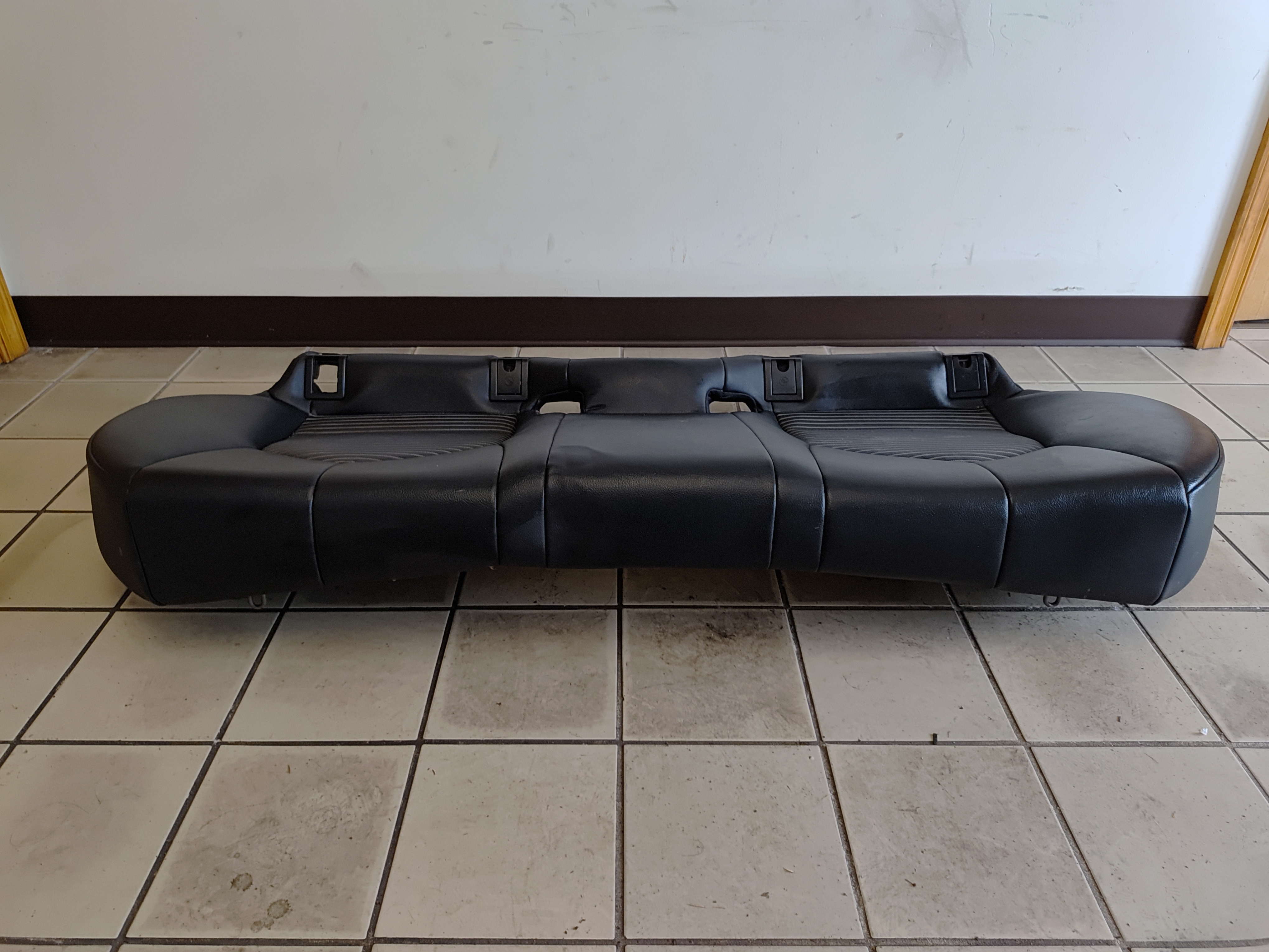 2019 TOYOTA CAMRY REAR SEAT LOWER BOTTOM CUSHION PAD SOFTEX BLACK OEM