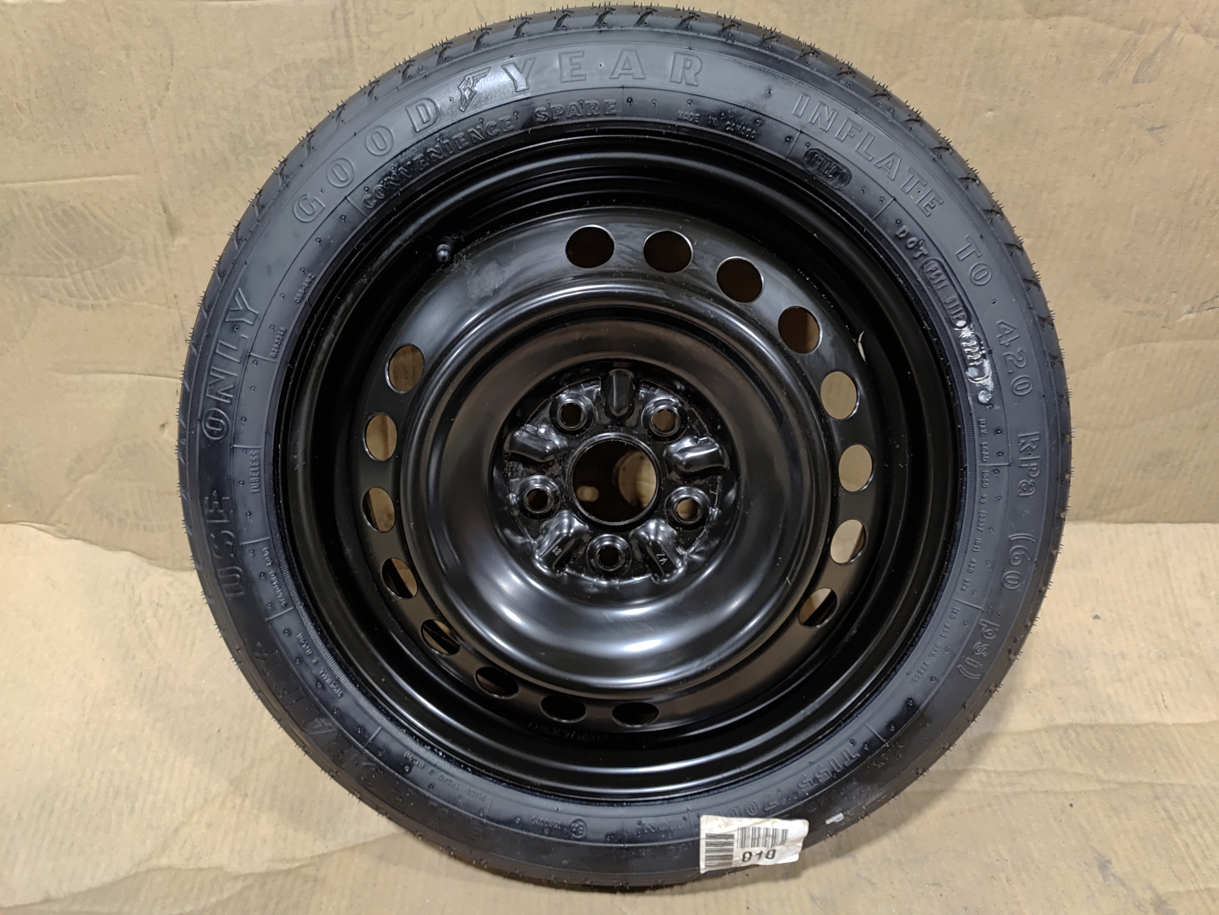 2018-2025 Toyota Camry Donut Wheel 155 / 70 D17 110M Spare Tire Compact OEM